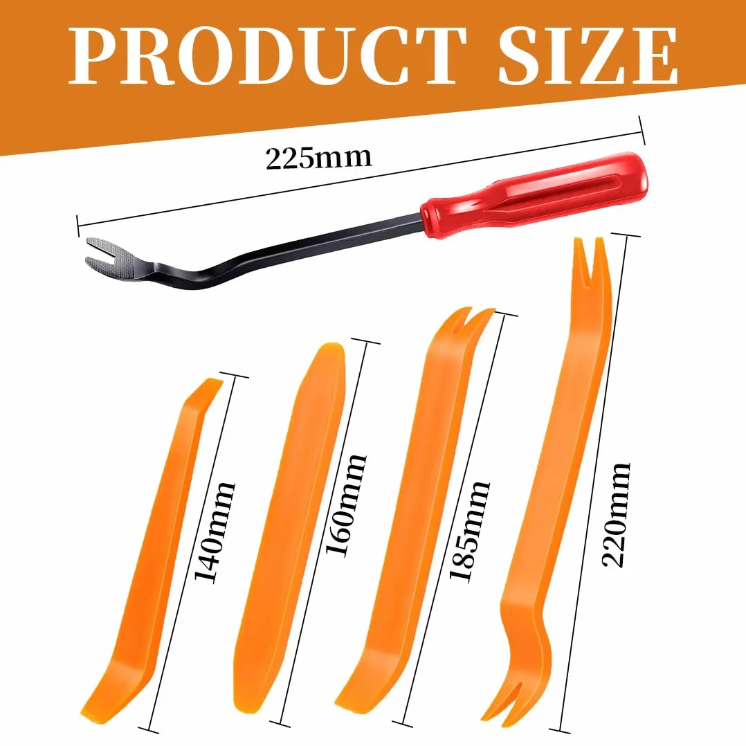 KYLOS 5 Utensili A Leva Per Auto, Set Di Spaccature Per La Rimozione Di Rivestimenti Interni Dell'Auto - Strumenti, Strumento Di Smontaggio Per Auto
