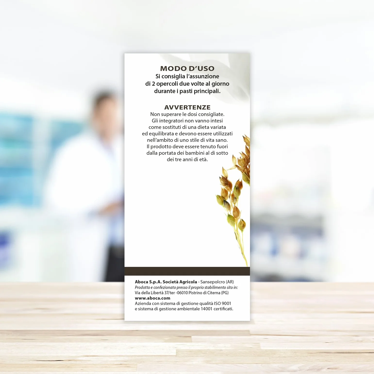 Aboca Keratovis 100 Opercoli - Integratore per Capelli e Unghie con Fitocomplesso di Miglio