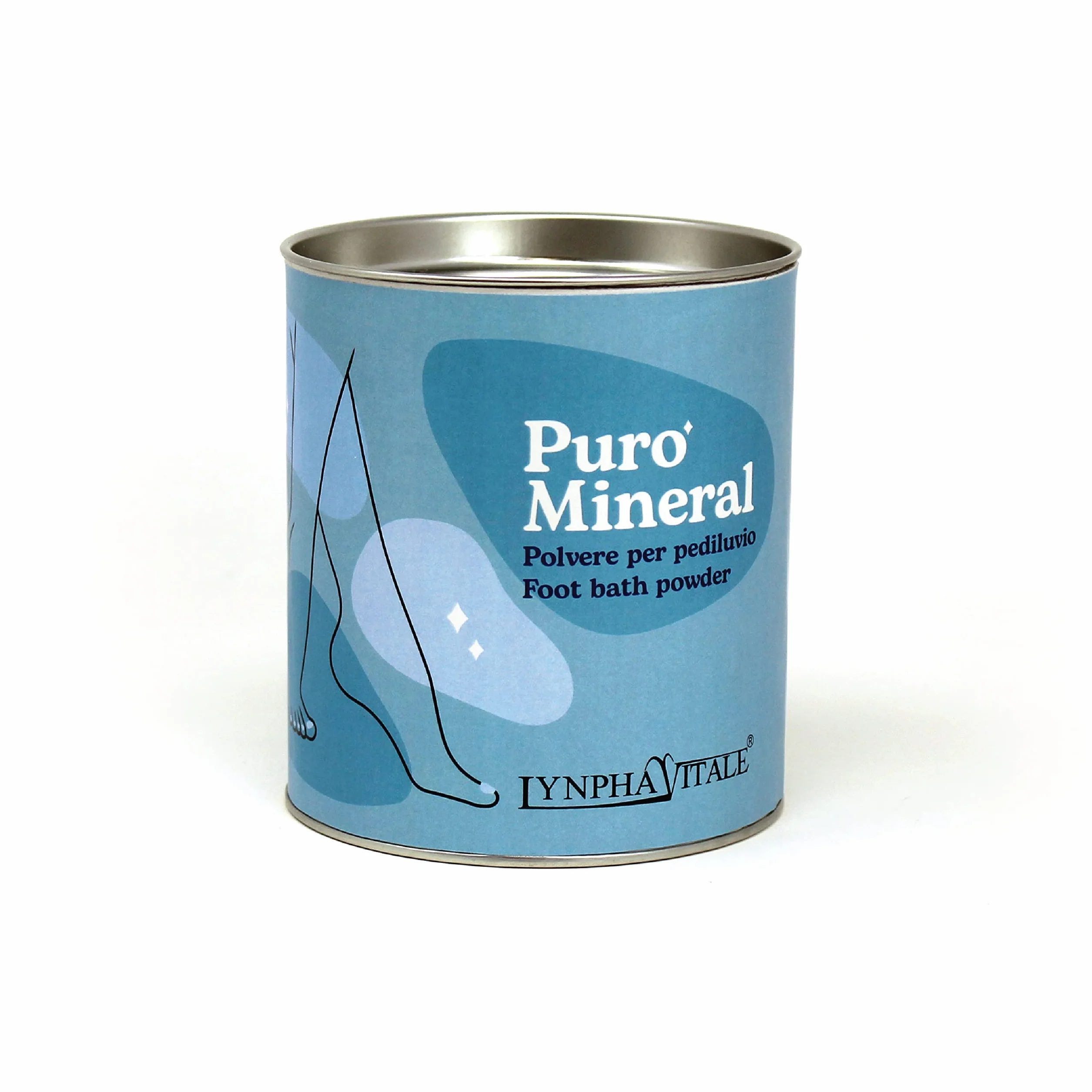 Lynpha Vitale Allume di Potassio Polvere Puro Mineral 500 gr - Ideale per Pediluvio e Cattivi Odori