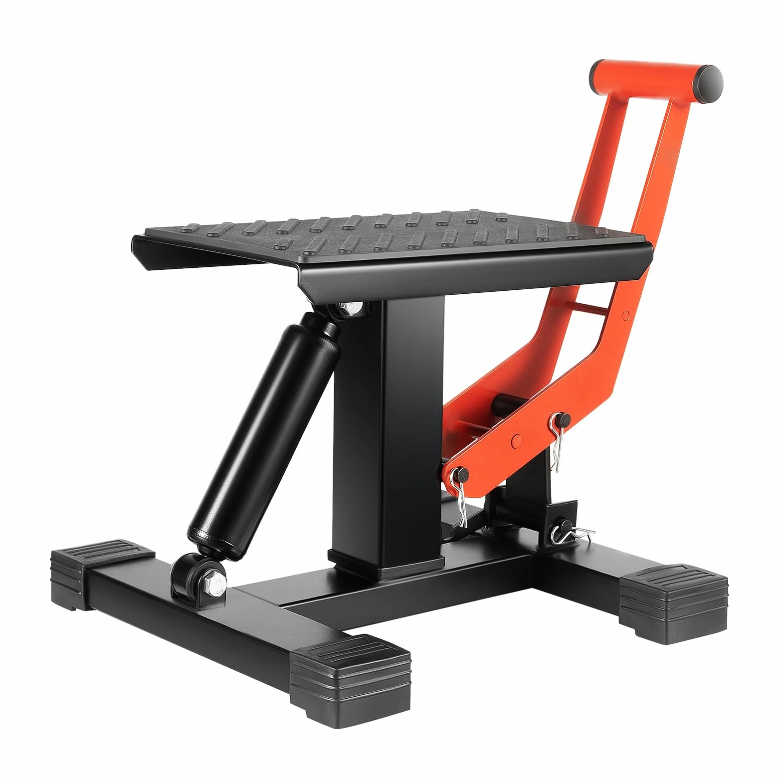 Cavalletto idraulico per moto 400 kg altezza regolabile 25-40 cm