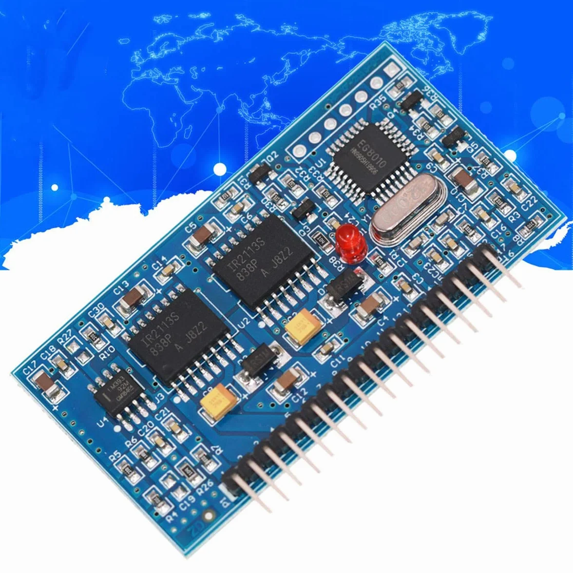 Modulo di Guida Inverter Driver Board EGS002 EG8010 IR2113 12Mhz Crystal Oscillator
