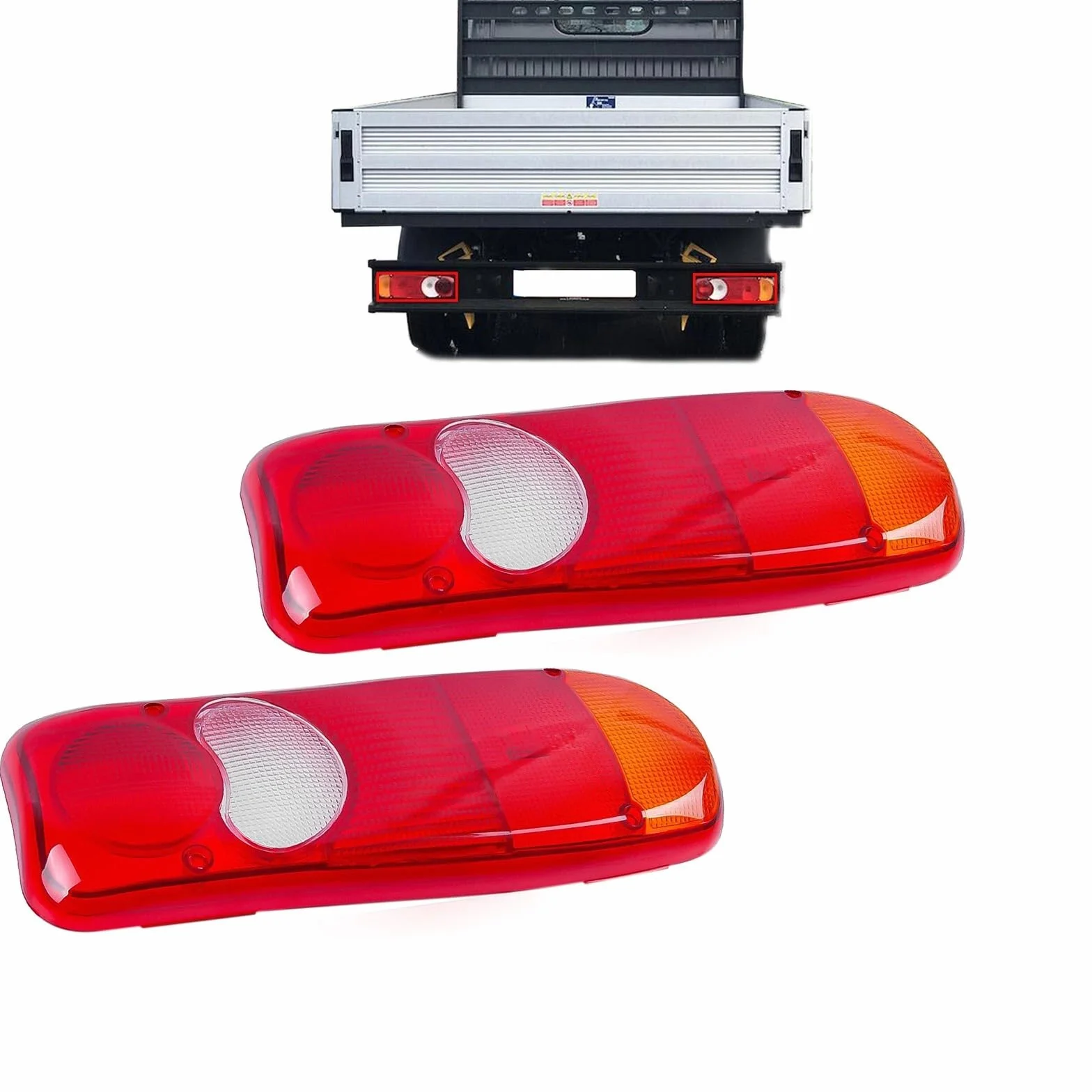 Schermo Luminoso Vetro Retrovisore Sostitutivo Renault Master Premium Mascott Peugeot Boxer Fiat Ducato Mercedes Sprinter Nissan Cabstar Citroën 2x