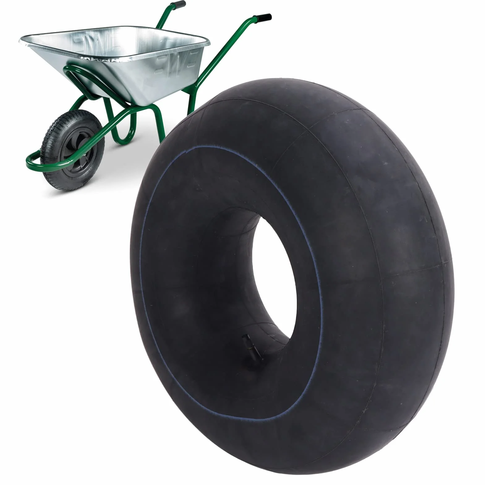 Camera D'aria per Trattori, Pneumatici Tosaerba 20x10x8 con Steli Valvola in Gomma Corti TR13 Adatti Veicoli Carrelli Pianali Cerchi da 8 Pollici Compresi tra 8,0 e 10,0