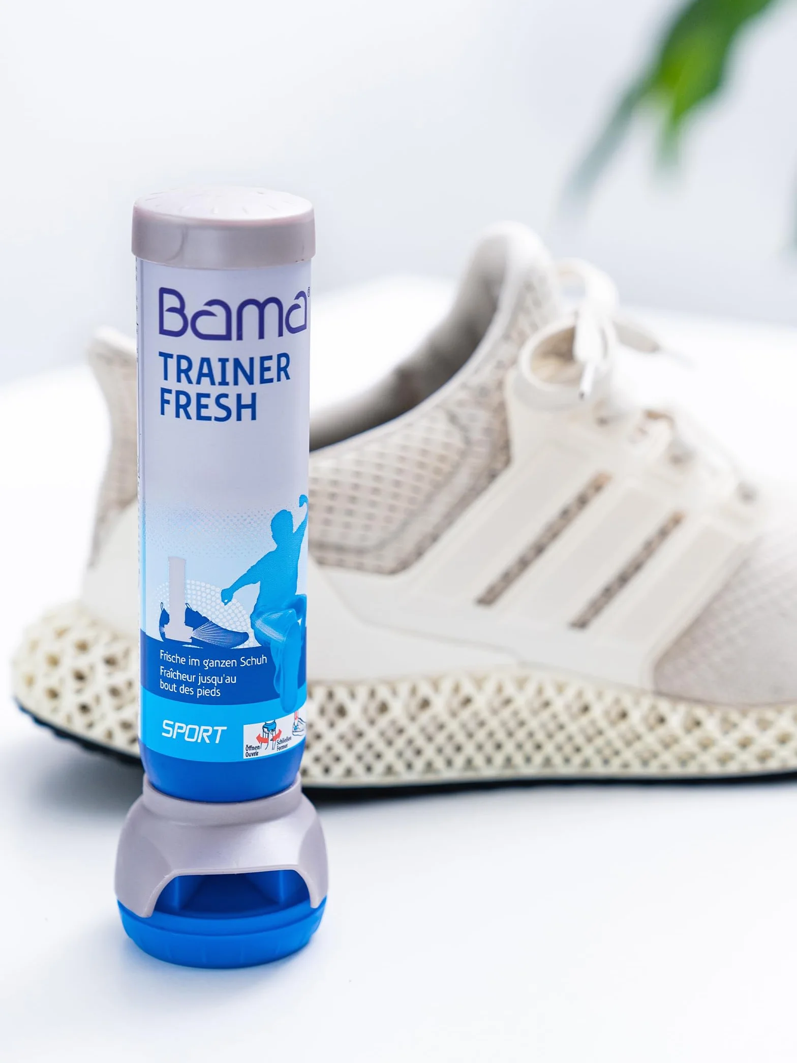 BAMA Spray Deodorante per Scarpe 2x100 ml Neutralizza Odori Igiene e Freschezza