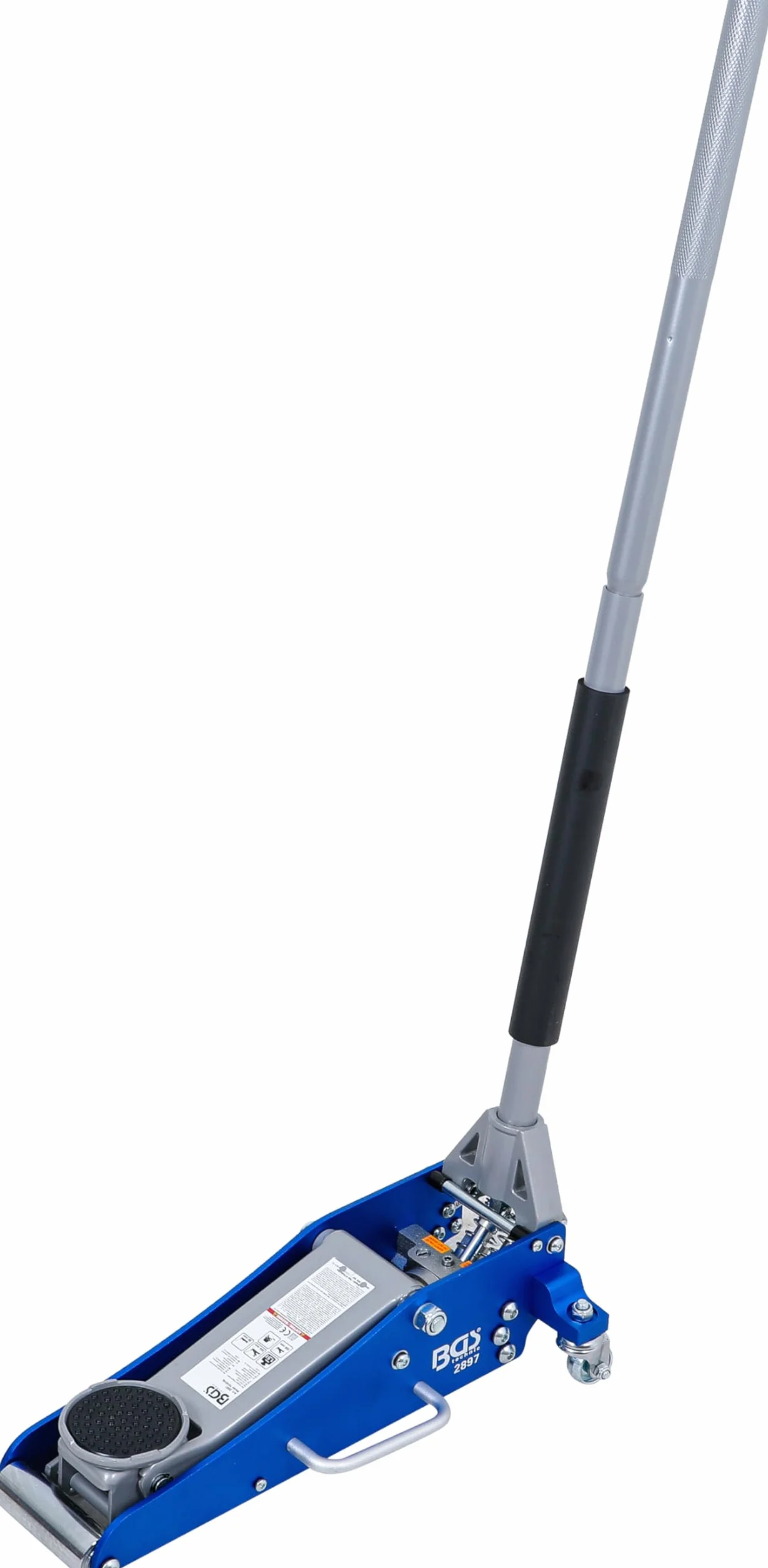 BGS Martinetto a carrello idraulico 1,5 t struttura alluminio-acciaio