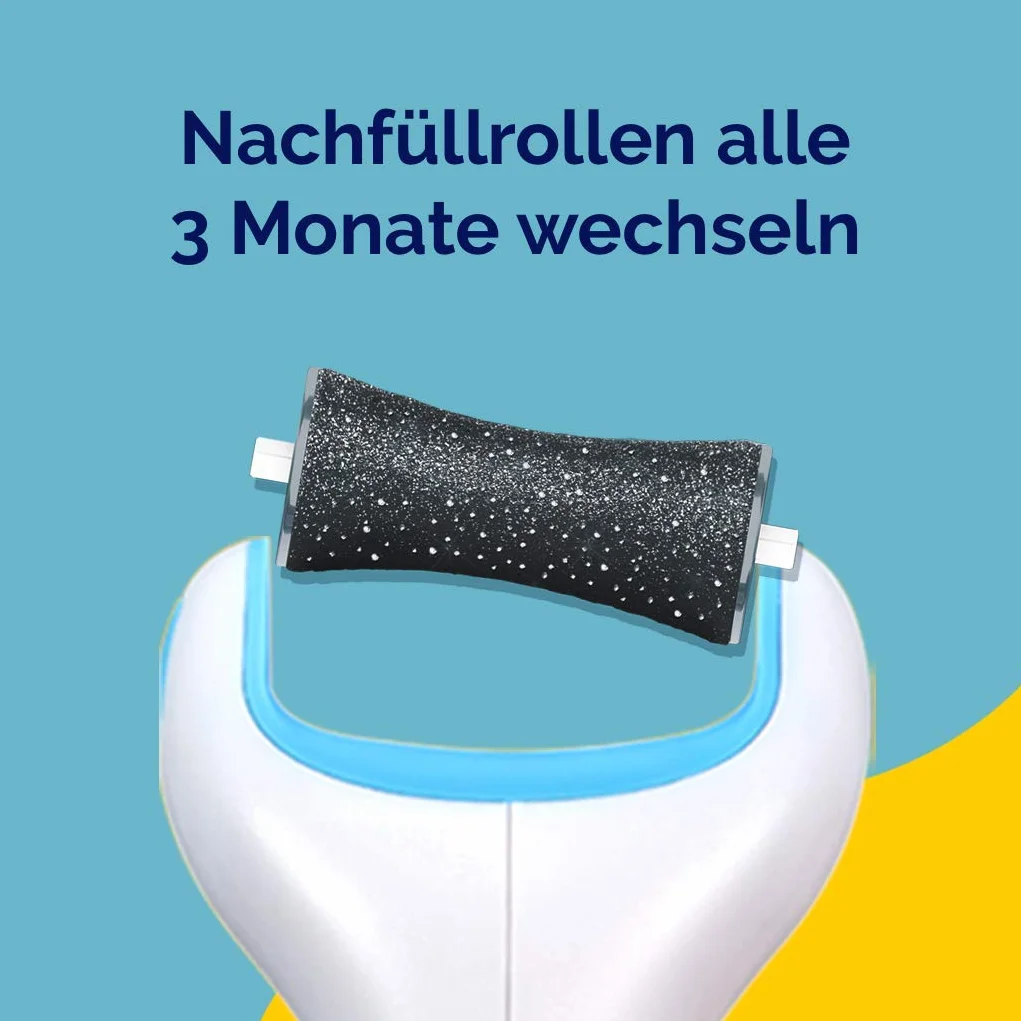 Scholl EXPERTCARE Ricarica rimozione calli elettrico – 2 rotoli con particelle diamante
