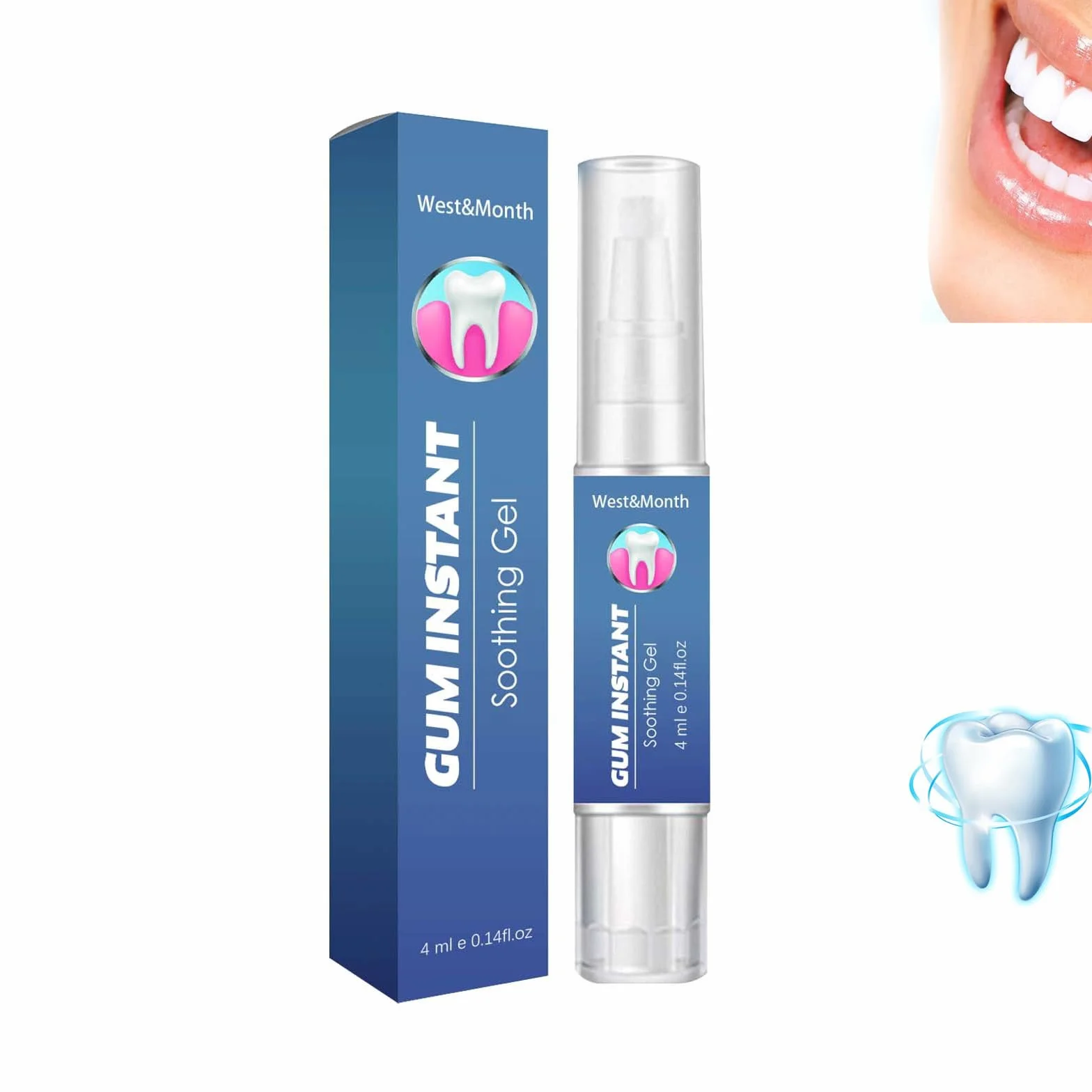 DentiZen Gum Therapy Gel - Terapia naturale delle gengive, ripristino gengive, per denti sensibili