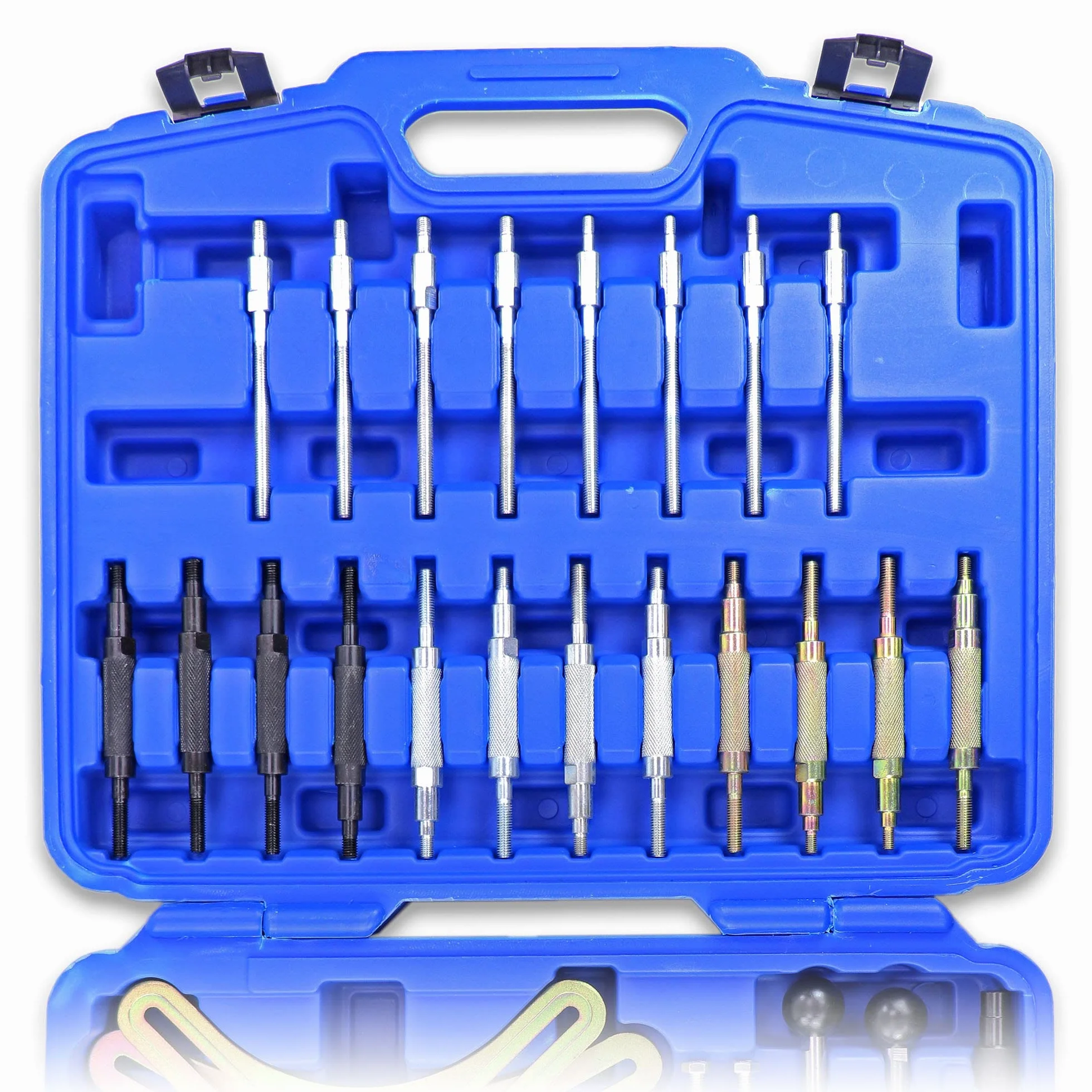 ENVA 38-TLG Utensile per frizioni sac e X-tend Utensile per Lo smontaggio del Gruppo Frizione con Passo a 3 e 4 Fori Utensile per Il centraggio della Frizione
