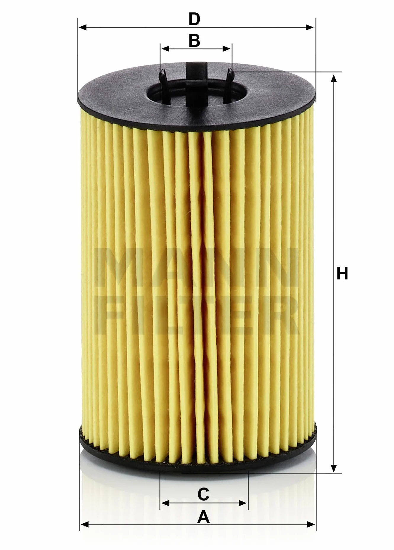 MANN-FILTER HU 7020 z Filtro dell'olio - per Autovetture + veicoli commeriali