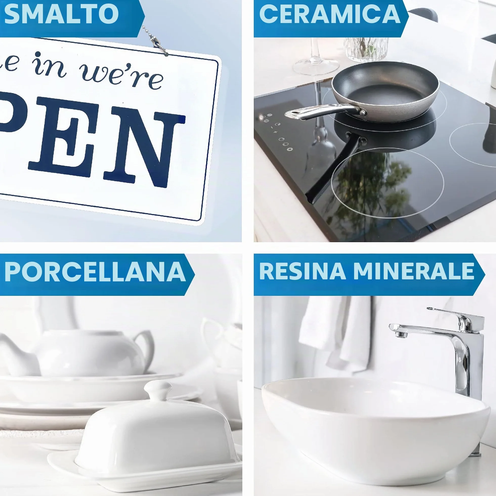 PRINOX Pasta detergente e lucidante 150 ml per smalto ceramica porcellana vetroceramica