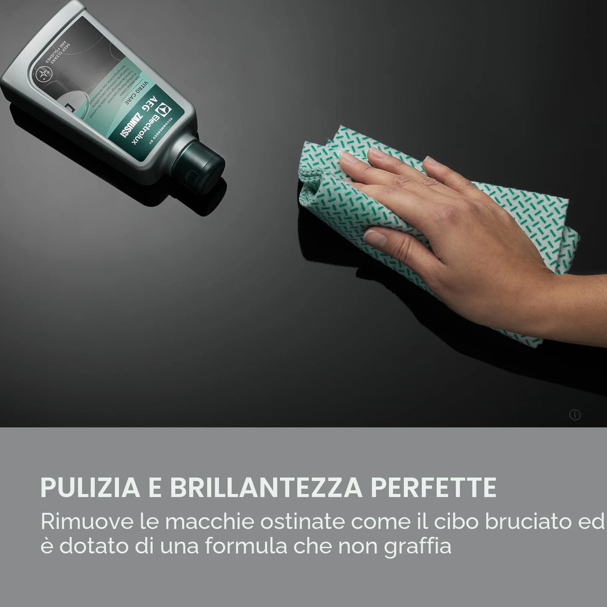 ELECTROLUX M3HCC301 Detergente per Piano Cottura a Induzione e Vetroceramica 300 ml, Crema Pulizia Cucina