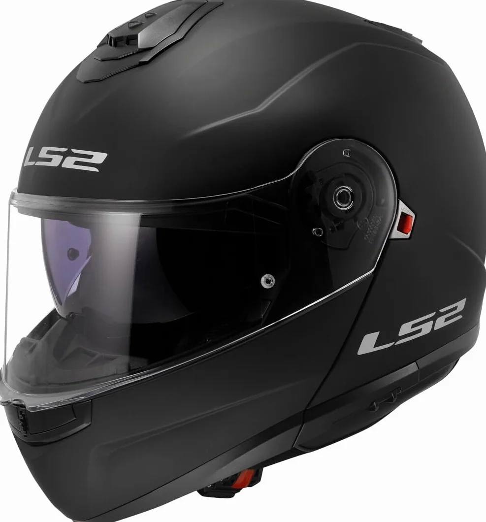 LS2, Casco Moto Modulare STROBE II Matt Black, M