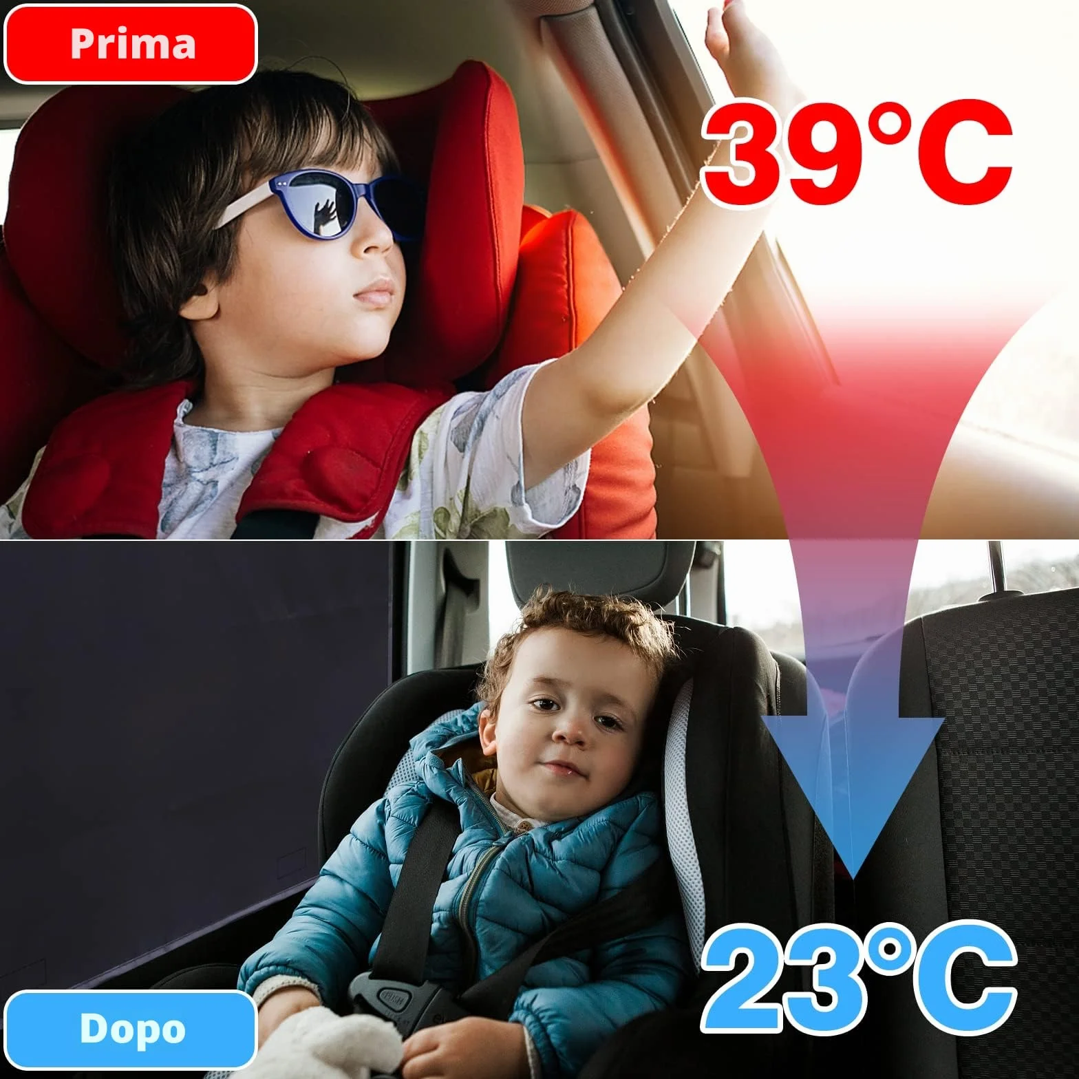 Tevlaphee Protezione Solare Auto, Magnetica con Protezione UV Tenda Finestra per Bambini Adulti e Animali domestici, Blackout Fenster