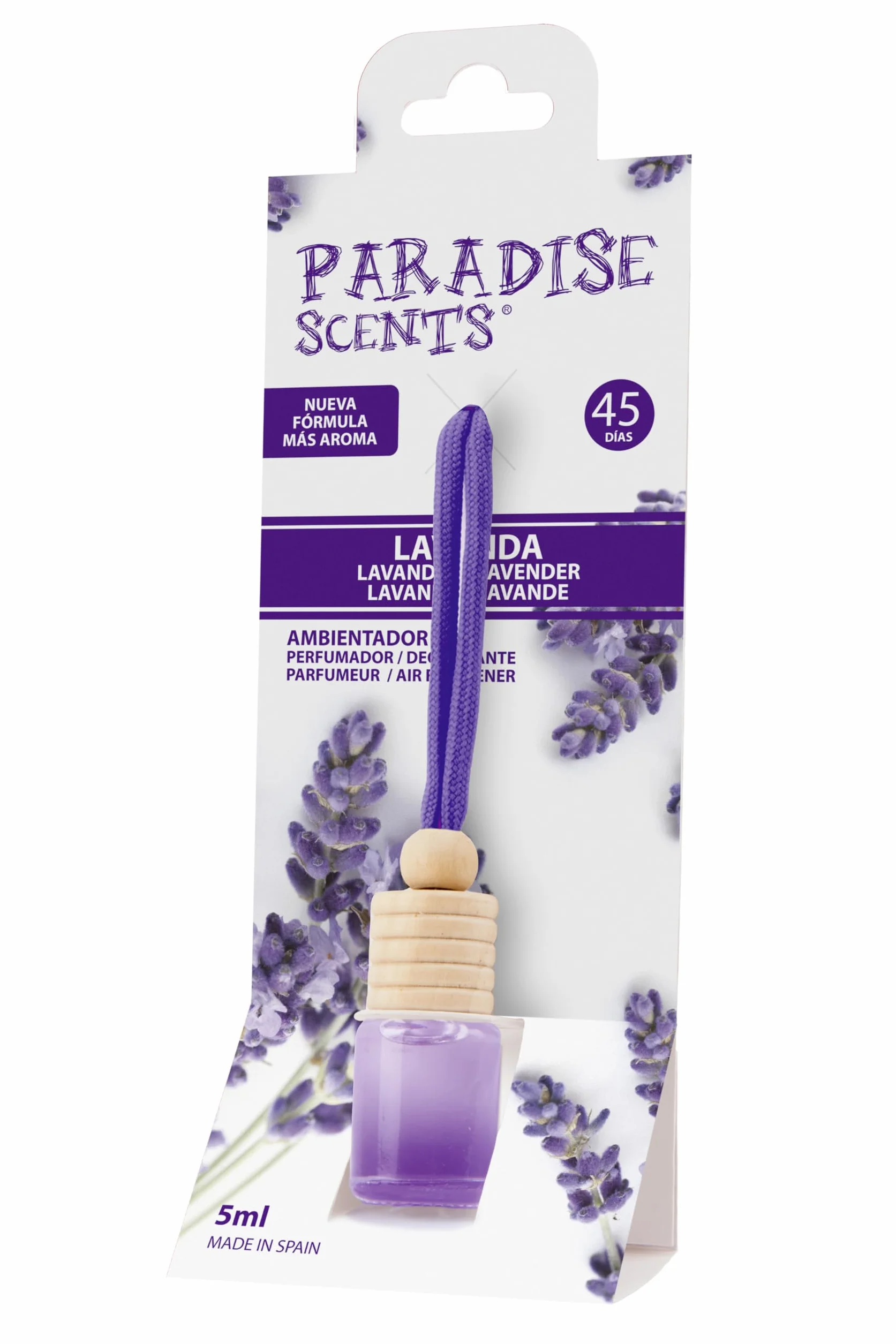 PARADISE SCENTS PER80166 Deodoranti per Auto Viola