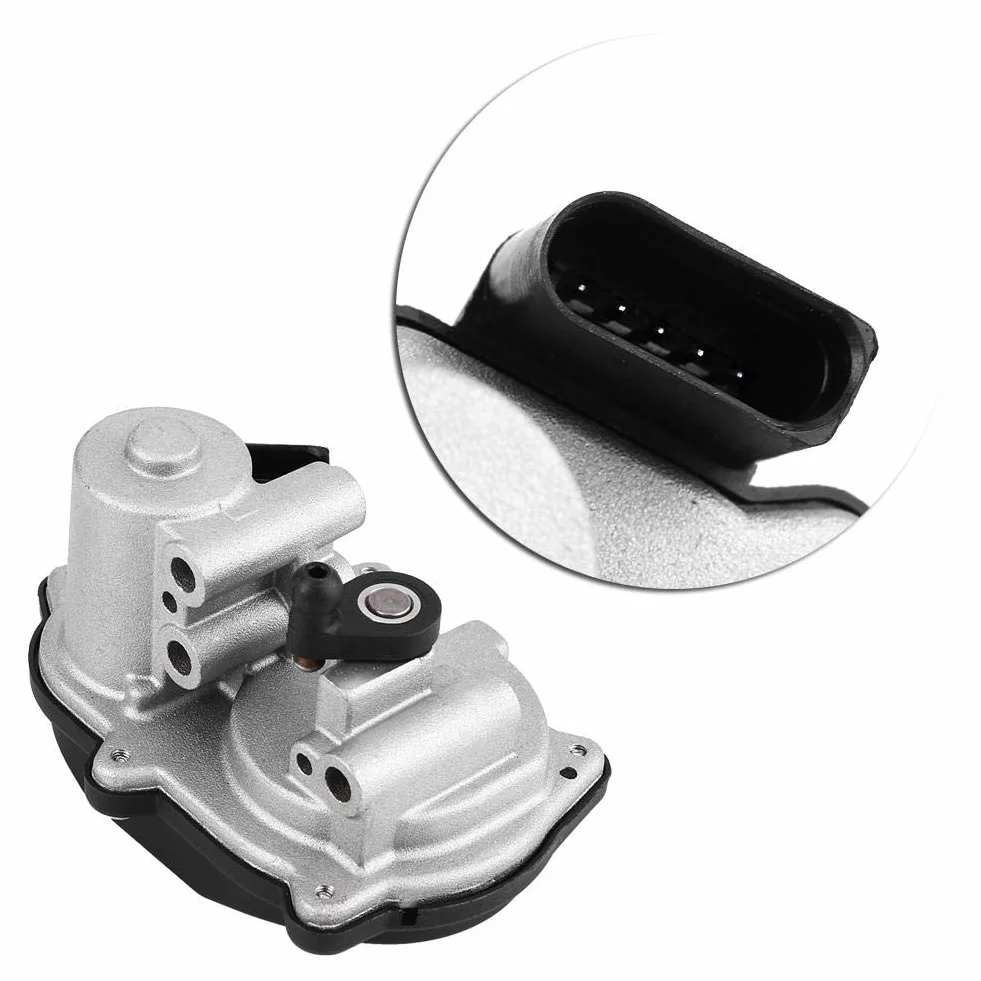 Valvola EGR - 1 PC del motore attuatore con alette del collettore di aspirazione, valvola EGR per AUDI SEAT SKODA VDO VW 03L 129 086.