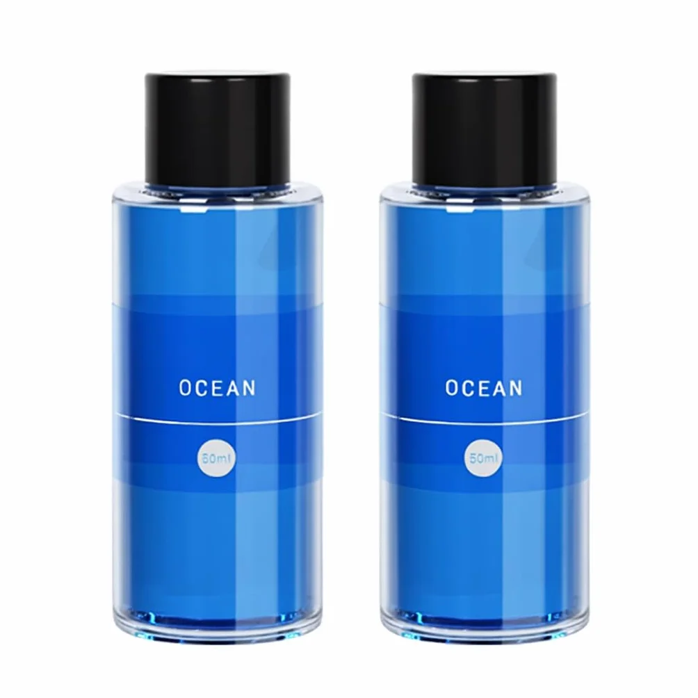 KESOCI Ricarica Profumo Auto Set da 2 x 50 ml Oli Profumati per Diffusore Auto Ocean