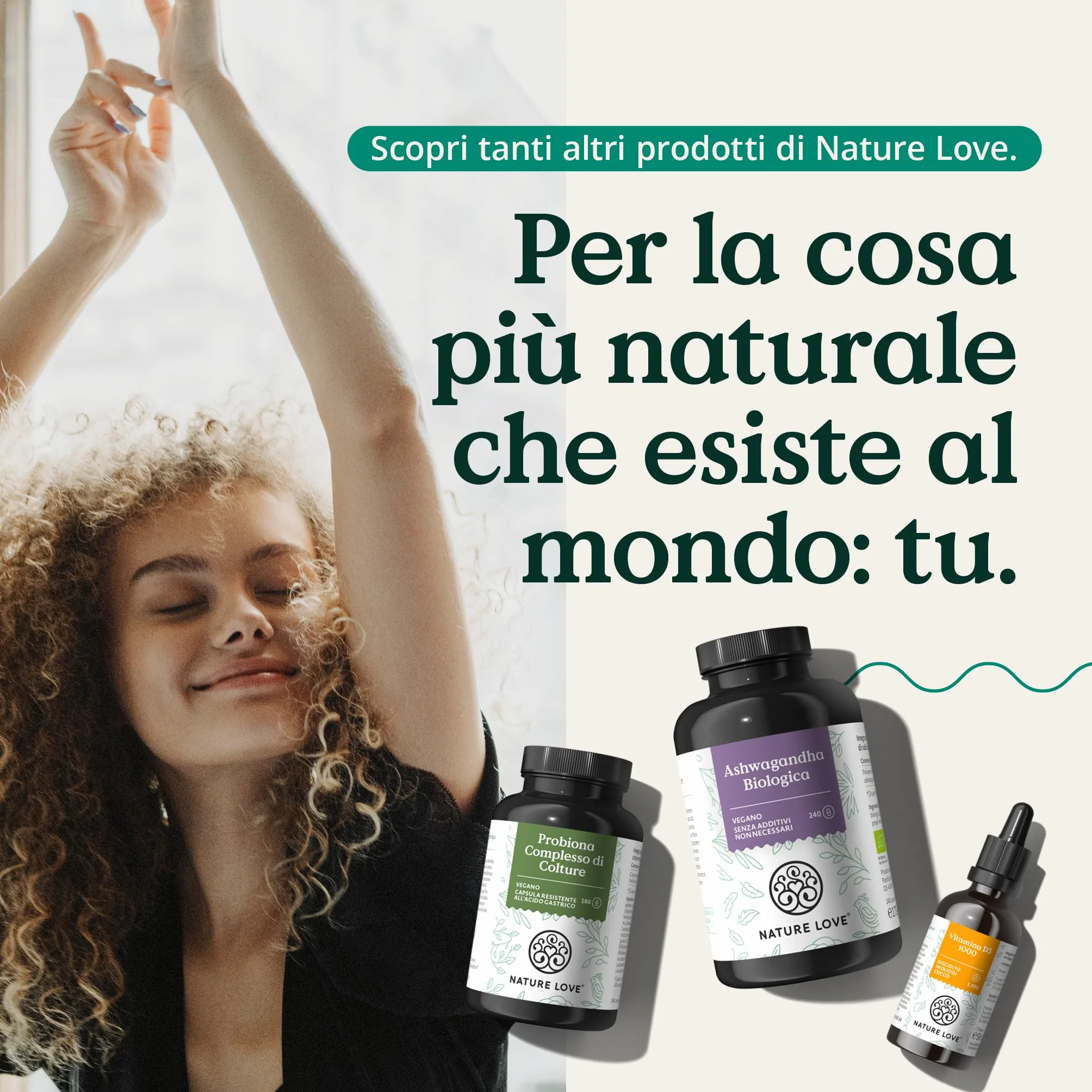 NATURE LOVE® MSM 2000 mg con vitamina C - 365 compresse - Integratore vegano ad alto dosaggio