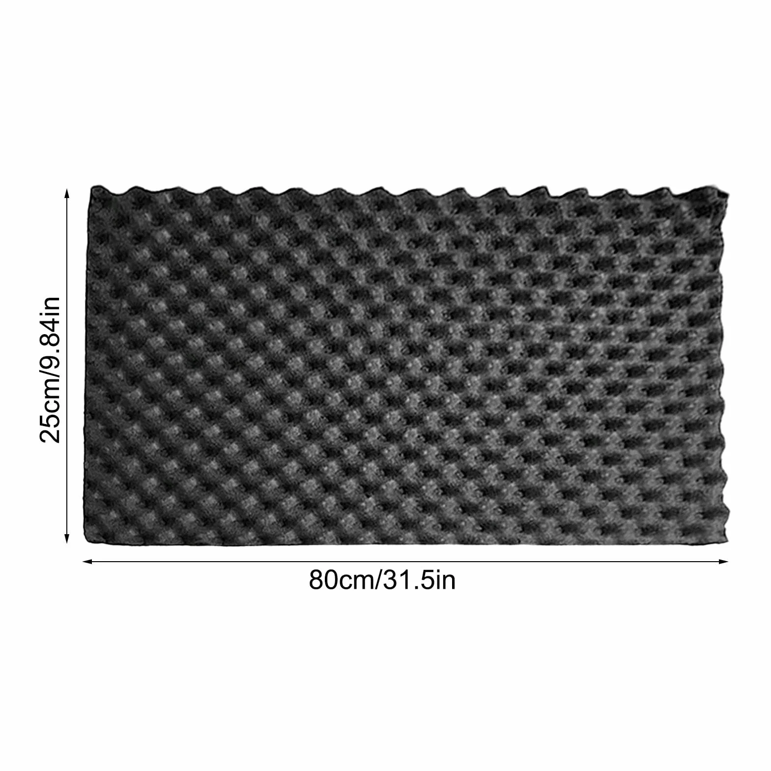 Schiuma fonoassorbente, tappetino isolante fonoassorbente termico per auto - Isolamento acustico per isolamento termico e acustico per auto | Schiuma resistente al calore per cofano auto,