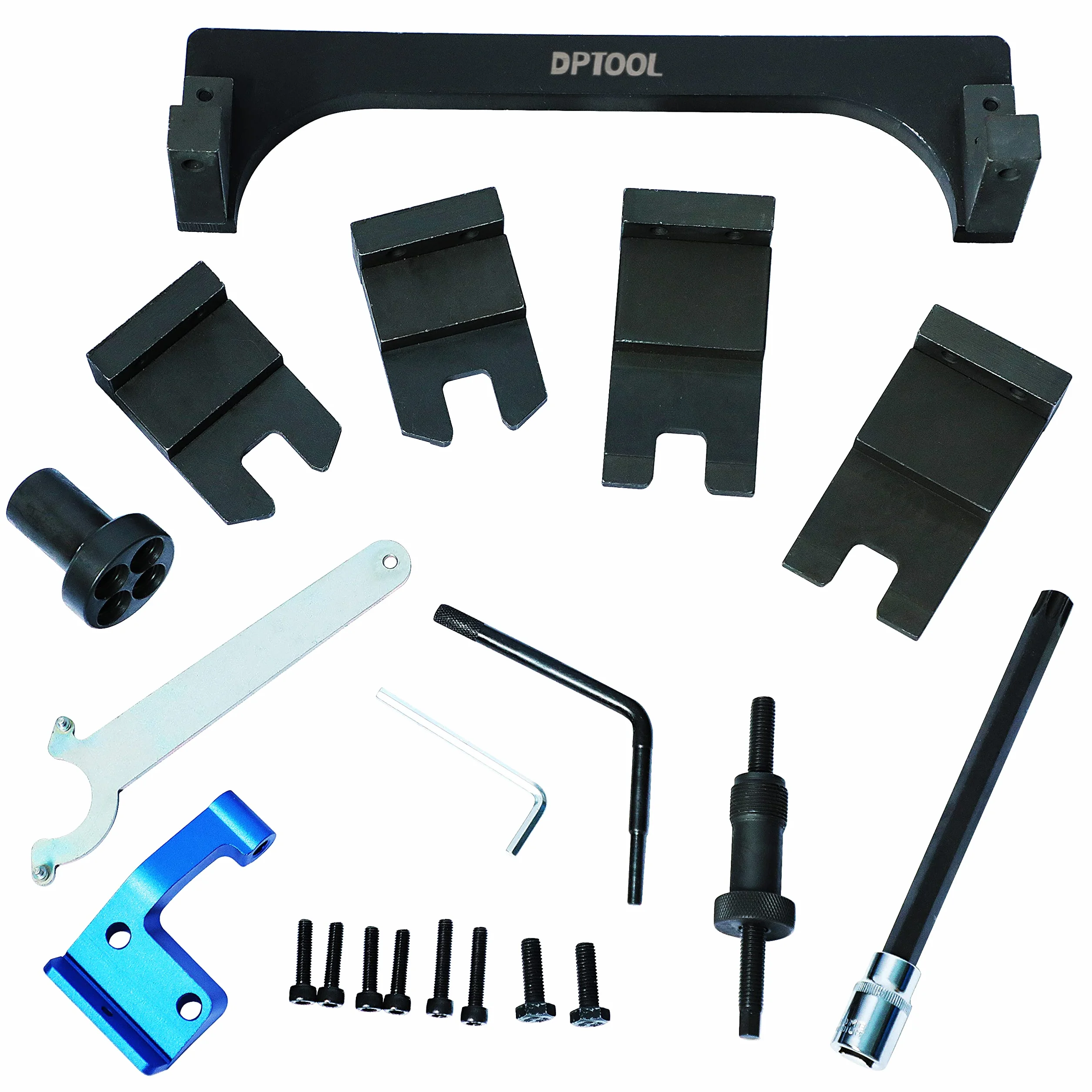 DPTOOL Strumenti per allineamento Albero a camme per BMW Mini B38 A15 A12 B48 A20 B58 Set di Attrezzi per la Messa in Fase