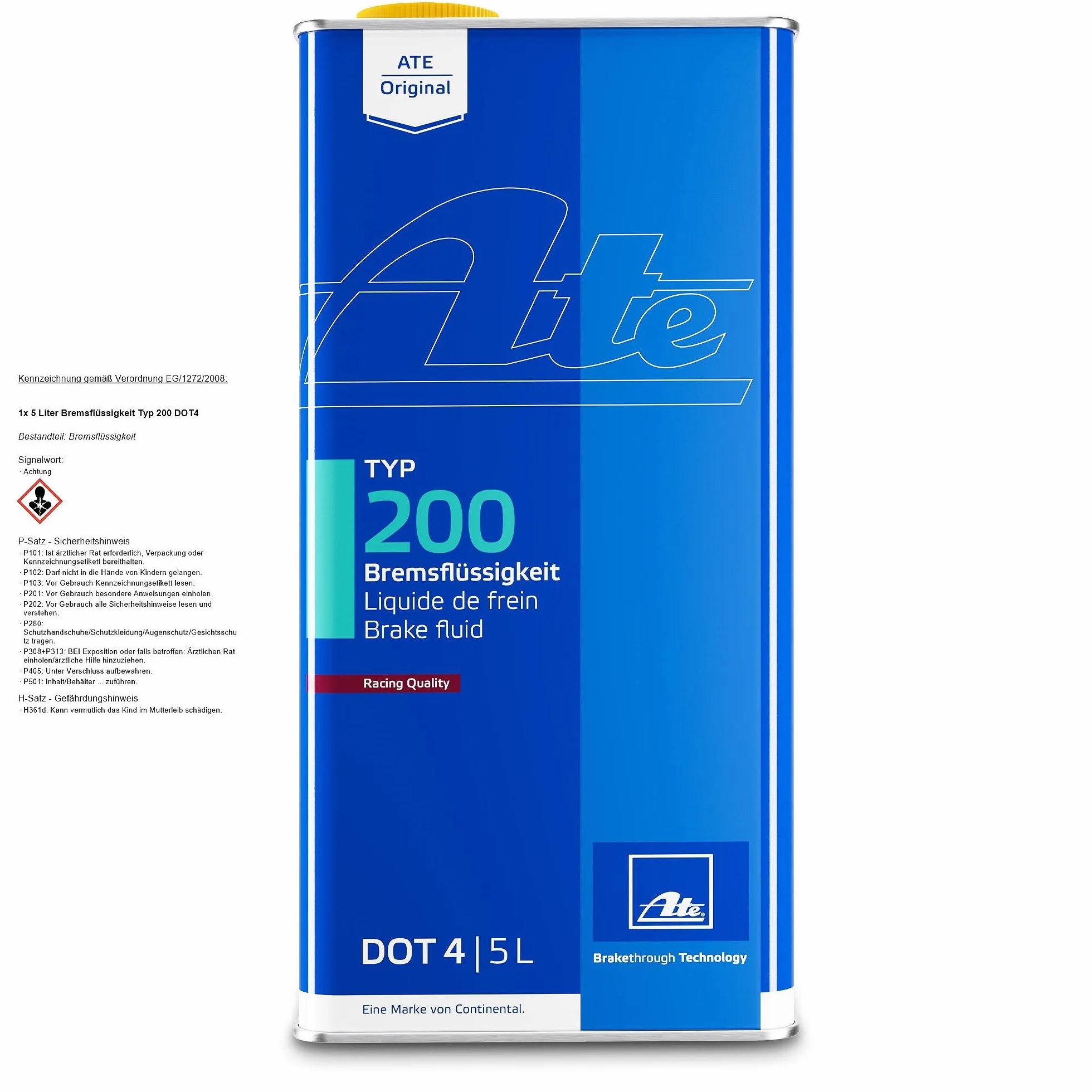 ATE 03990162032 Liquido per Freni 200 DOT 4