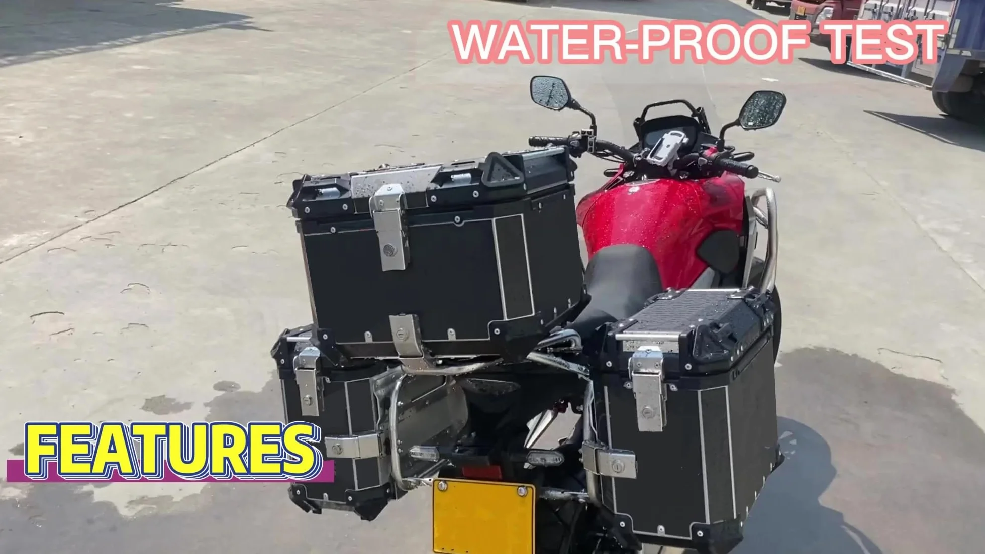 Moto Posteriore Portapacchi Per 800MT Per CF 800 MT Tronco Del Motociclo Top Box Lato Caso Dei Bagagli Pannier Rack Telaio Posteriore Del Casco Topcase Supporto Accessori Moto Portapacchi(Luggage Brac
