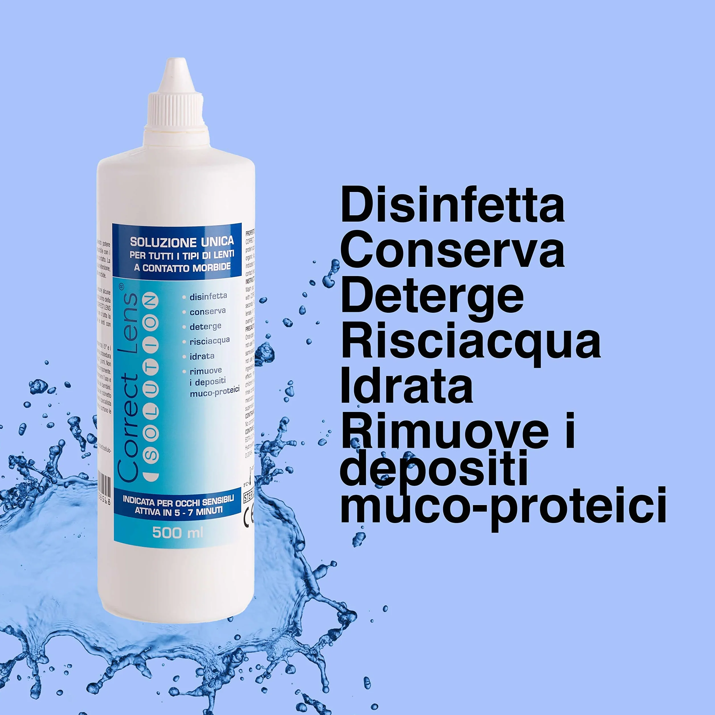 Sanifarma Correct Lens Solution 500ml