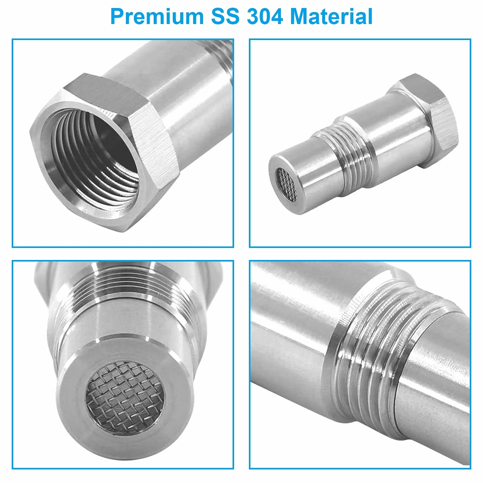 Adapter do sondy lambda M18 x 1,5 2 szt. Eliminator 45 mm czujnik tlenu O2 układ wydechowy