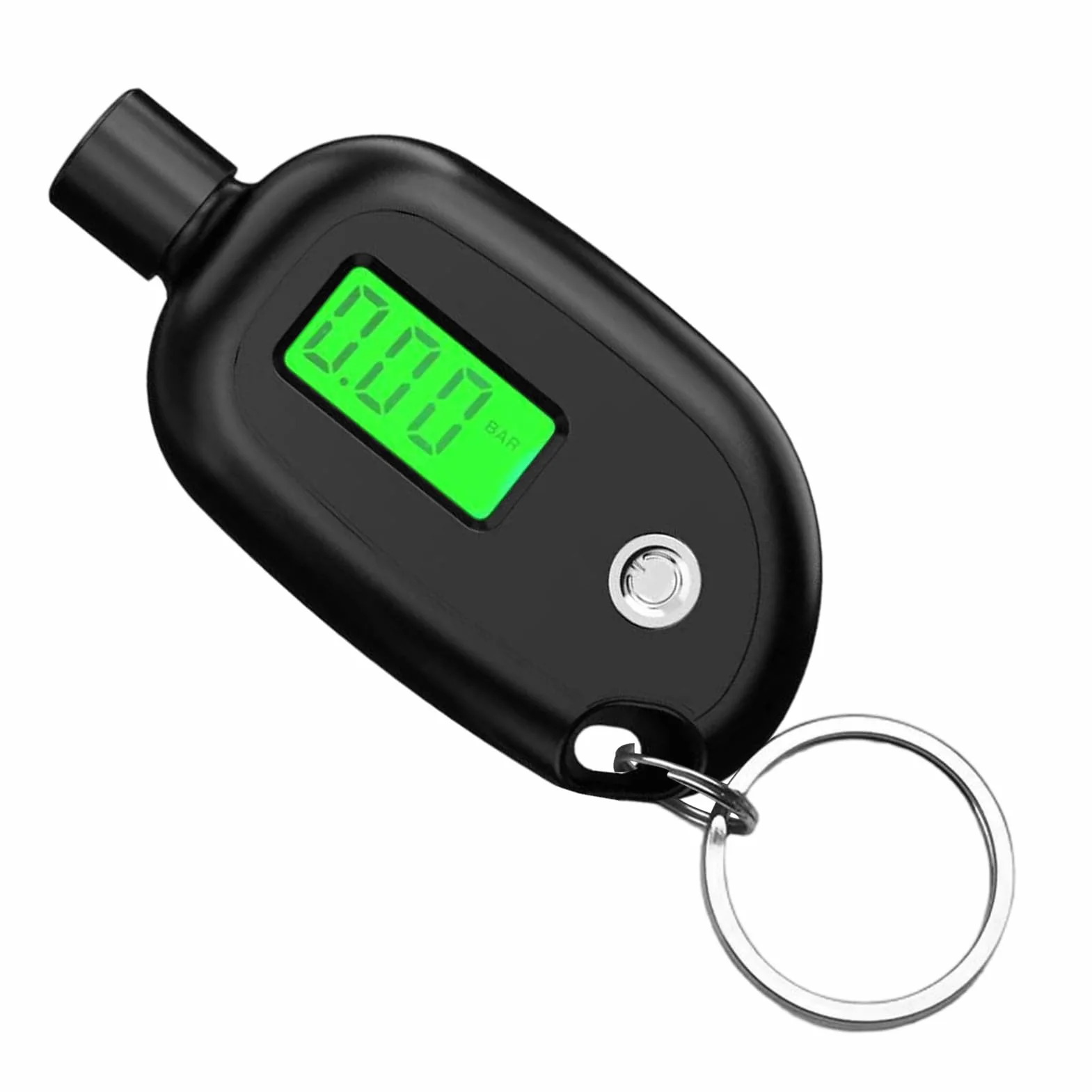 Manometro per Pneumatici Digitale Schermo LCD Portatile Misurazione Pressione dell'Aria Sensore Alta Precisione Retroilluminazione