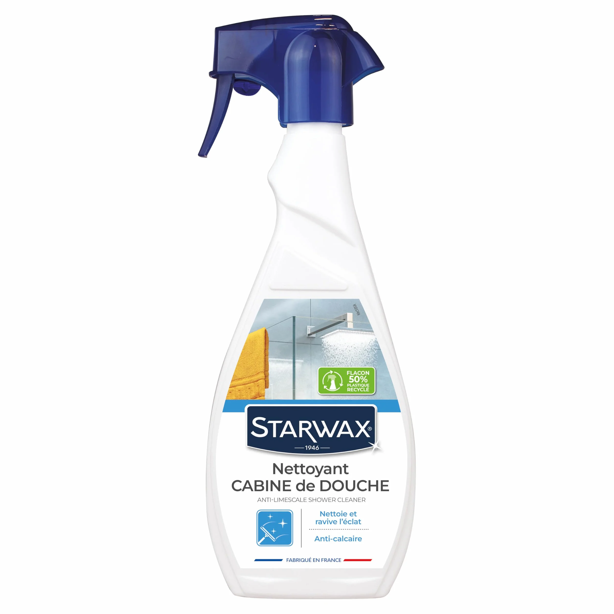 STARWAX Detergente Anticalcare Doccia Spray Multi-Superficie 500 ml