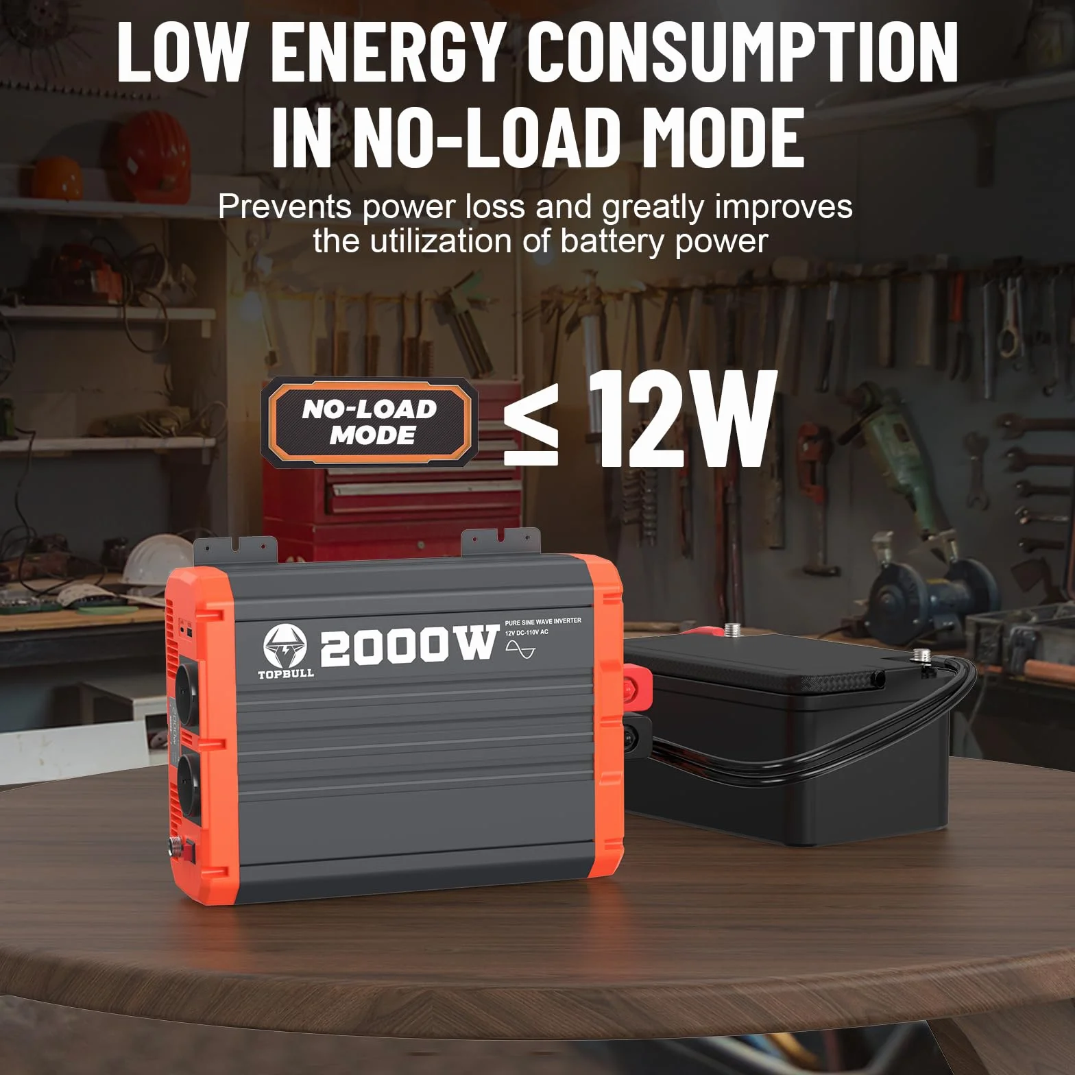 Inverter 2000W 4000W Onda Pura 12V 220V Convertitore di Potenza con LCD Telecomando