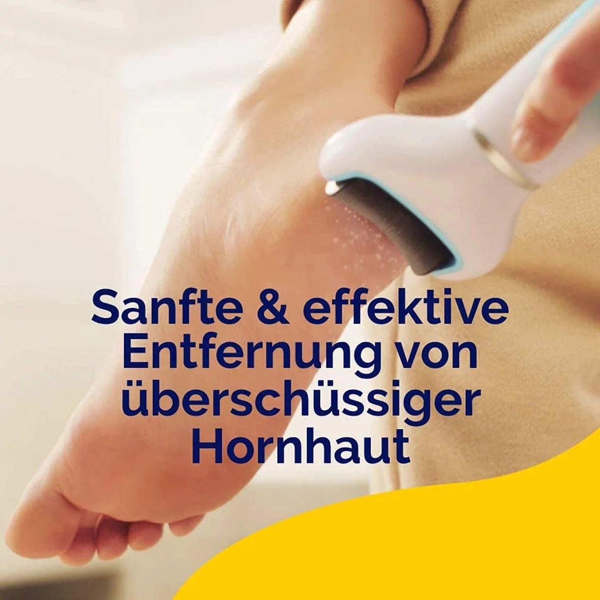 Doctor Scholl Velvet Smooth Limetta Elettrica per Piedi, Blu