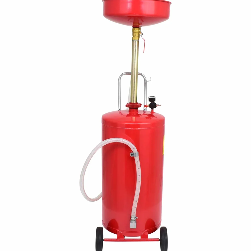 KS Tools 160.0001 Recuperatore-aspiratore olio esausto,mobile,60 litri