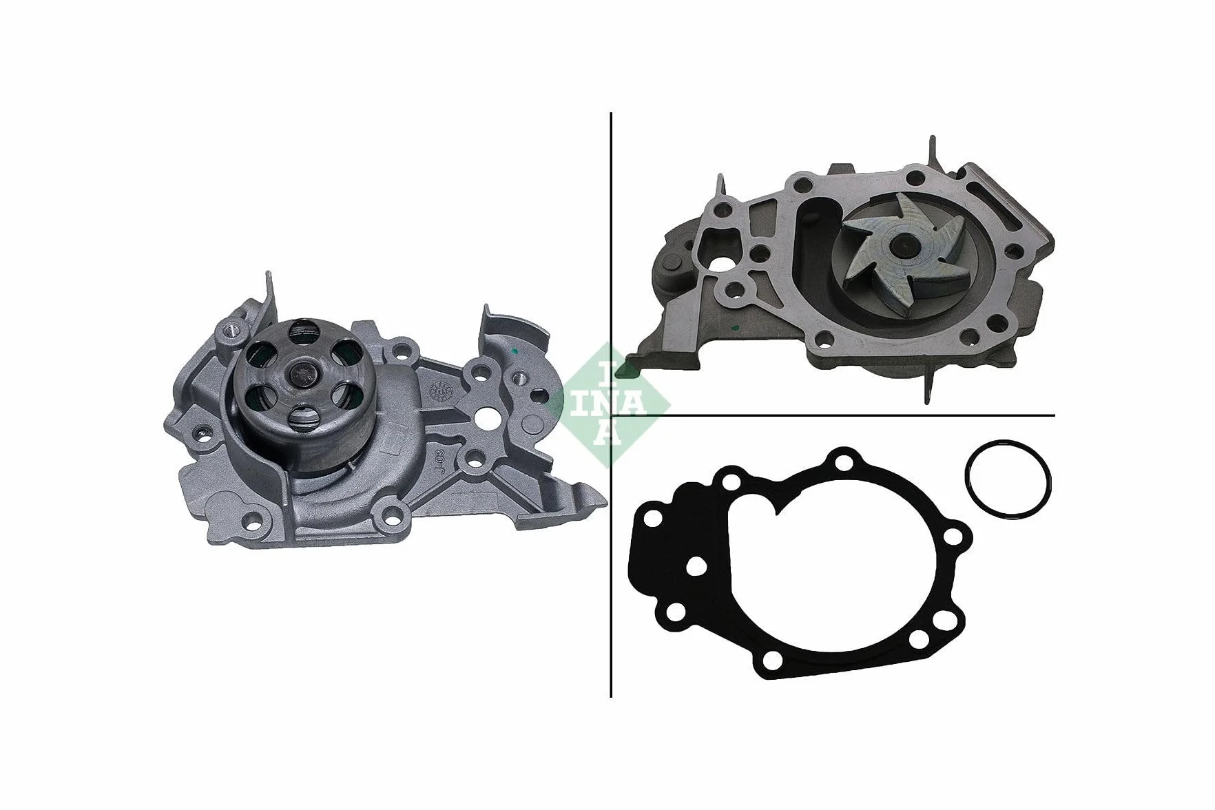 INA 530 0195 30 Kit cinghia distribuzione pompa acqua 29 mm con guarnizione Compatibilità con RENAULT Clio III Hatchback BR0/1, CR0/1 CLIO II BB0/1/2, CB0/1/2 Clio IV Hatchback BH TWINGO I C06