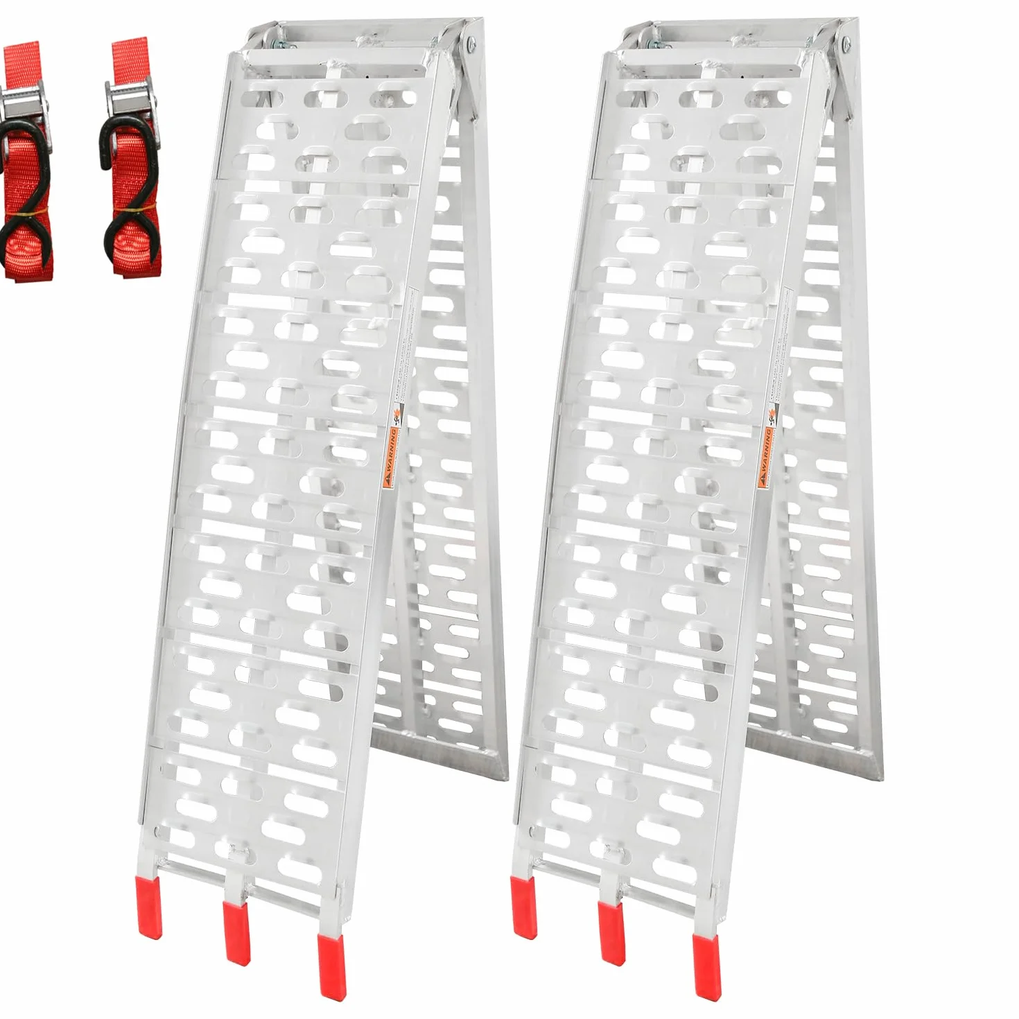 Rampe di Carico Pieghevole 680 kg Antiscivolo per Moto ATV Quad Auto