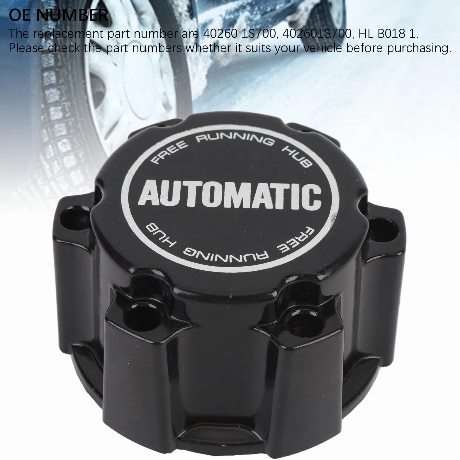 Blocco del della Ruota in Esecuzione 402601S700 28 SPLINE Sostituzione di Ammortizzatori in Metallo Ad Alta Durezza per la Frontiera X-Terra D22 2.4 3.3L HL B018 1