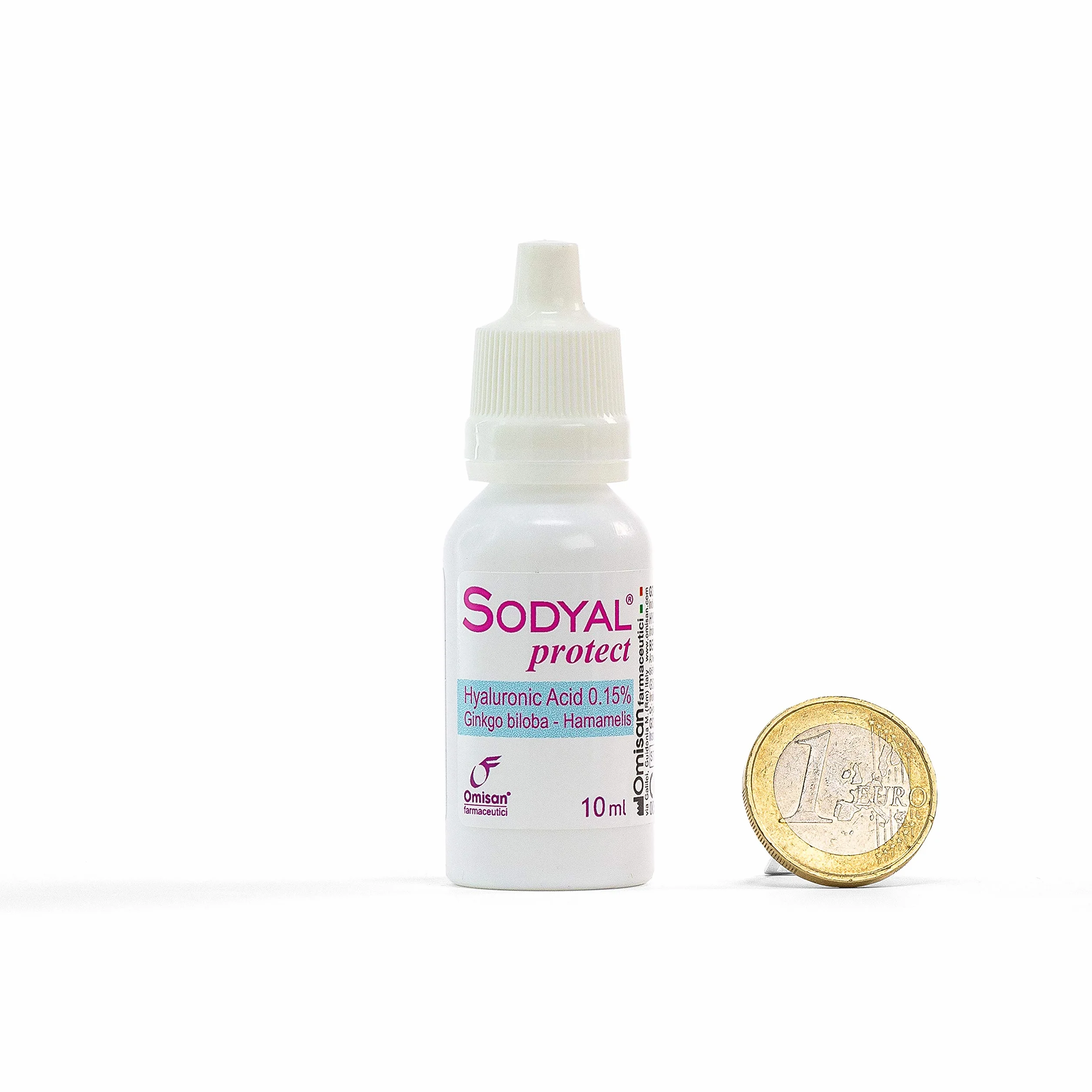 Sodyal Protect Decongestionante e Lubrificante Gocce Oculari Acido Ialuronico Ginkgo Biloba Hamamelis 10 ml