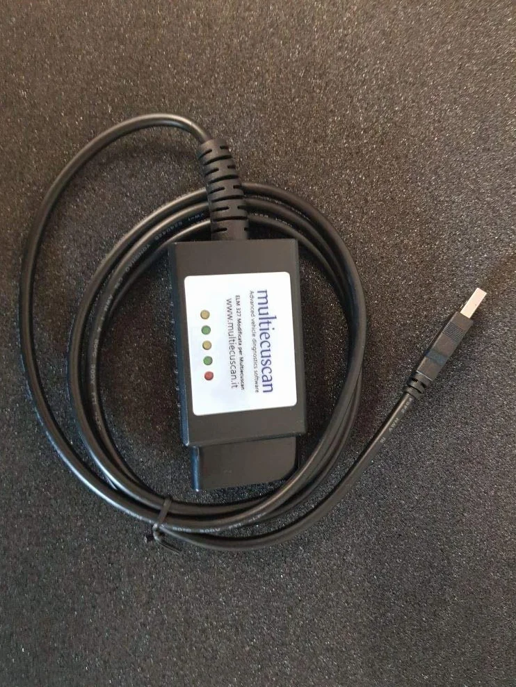 Elm 327 OBD2 Can Service fiatecuscan