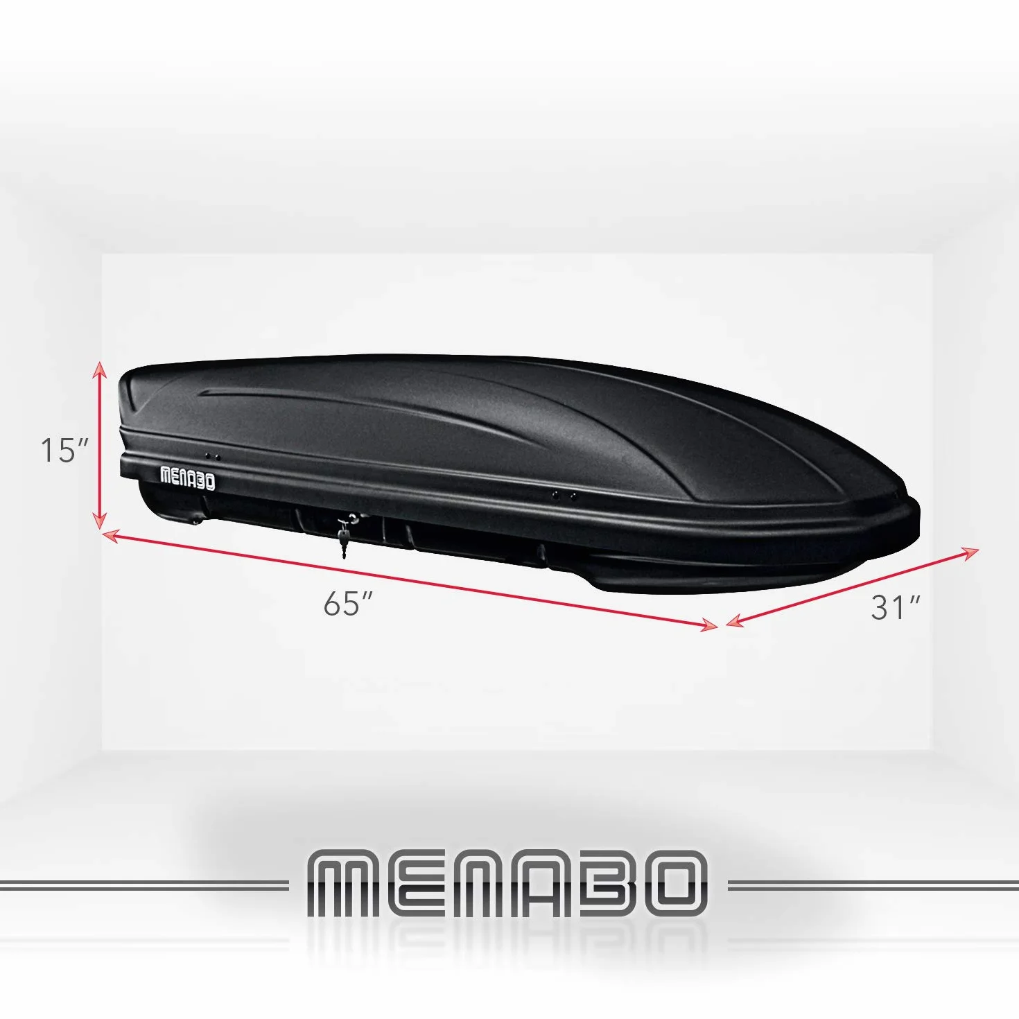 F. Lli Menabo Srl 78800000 Box da Tetto Menabo Marathon Dark 400 Litri