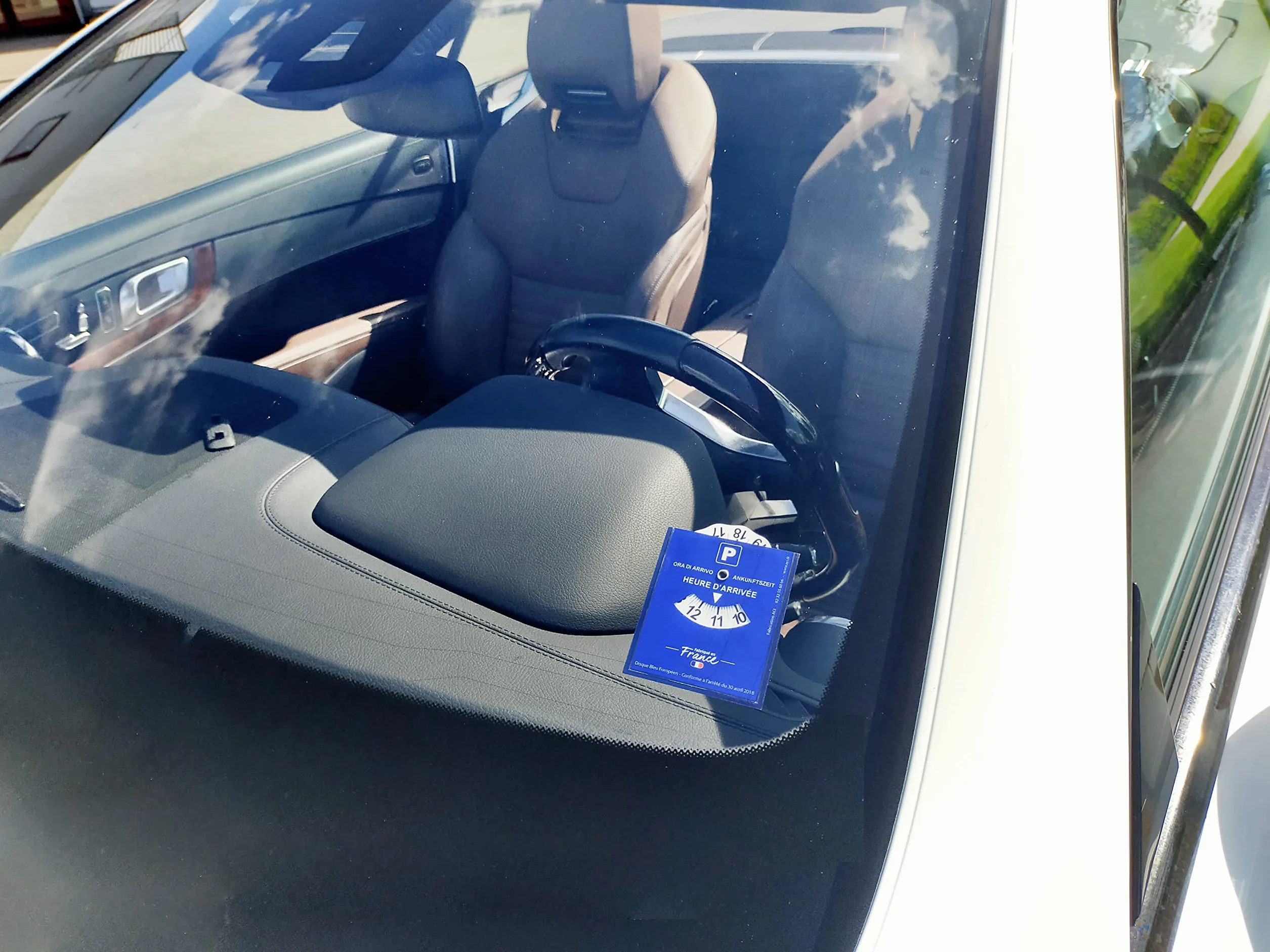Dischi Blu Adesivi Parcheggio Zona Blu Accessori Auto