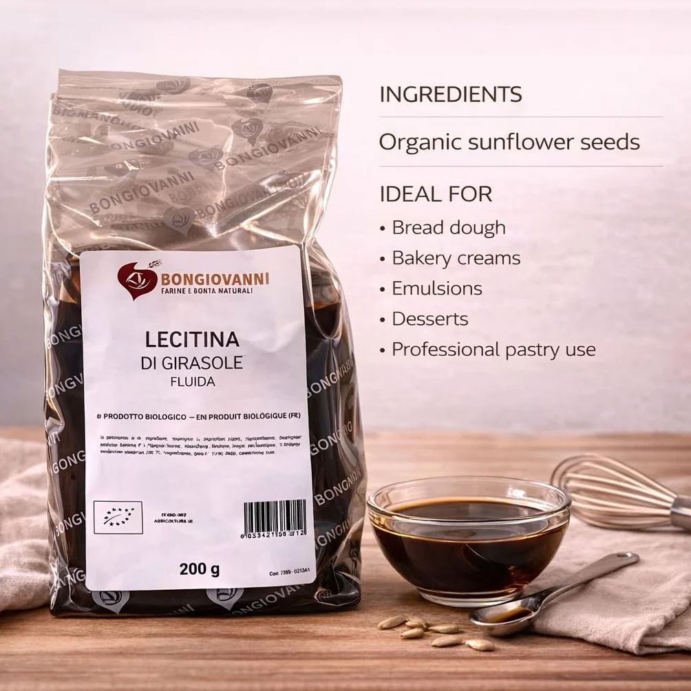 BONGIOVANNI Lecitina Di Girasole Fluida 200g BIO