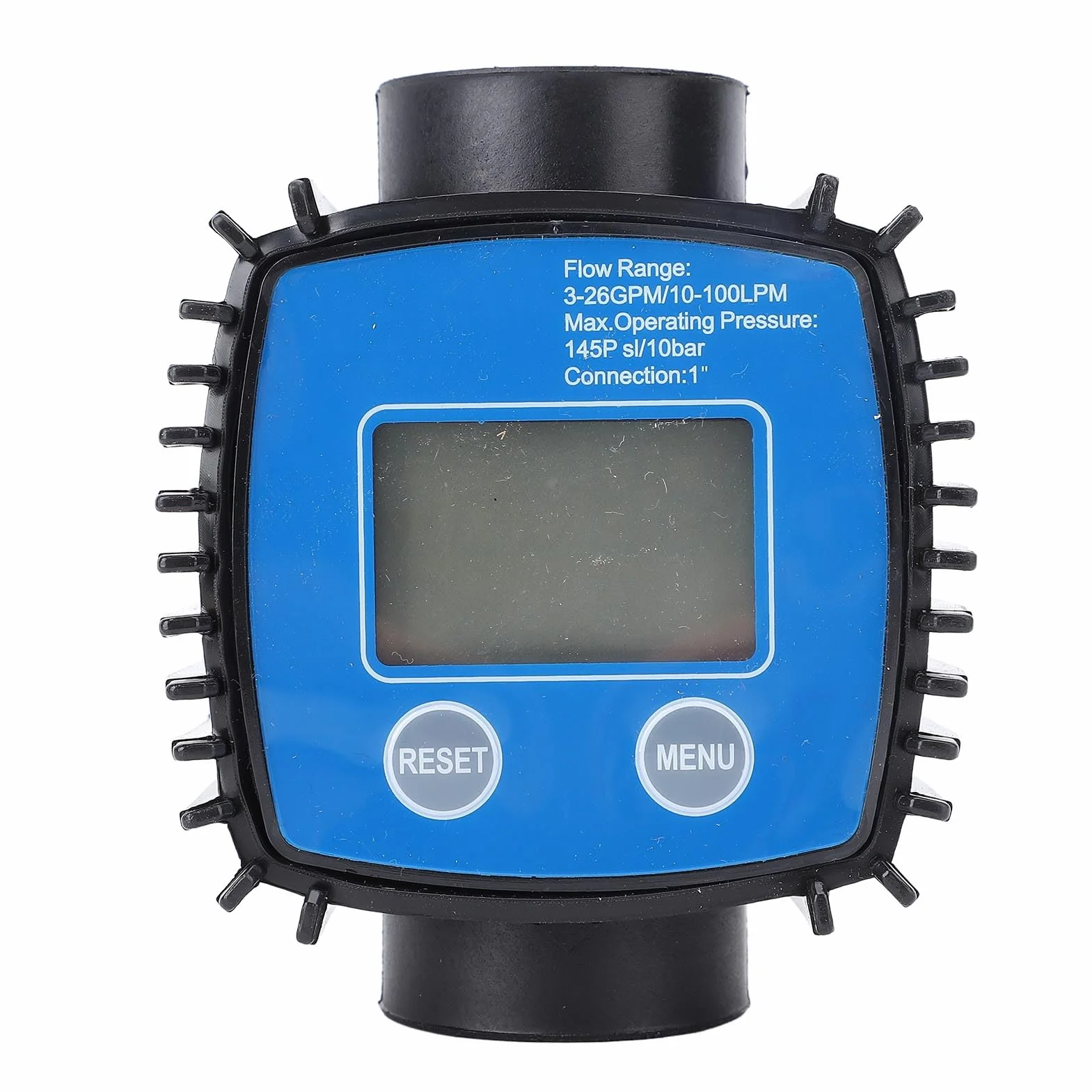 KIMISS Contalitri Digitale da 32 Mm per Acqua, Gasolio, Benzina - 120 L/min, 20 Bar, Ideale per Uso Domestico e Industriale