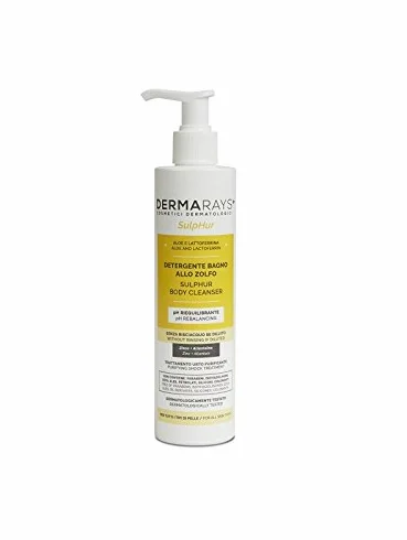 Dermarays Sulphur 250 ml detergente allo zolfo