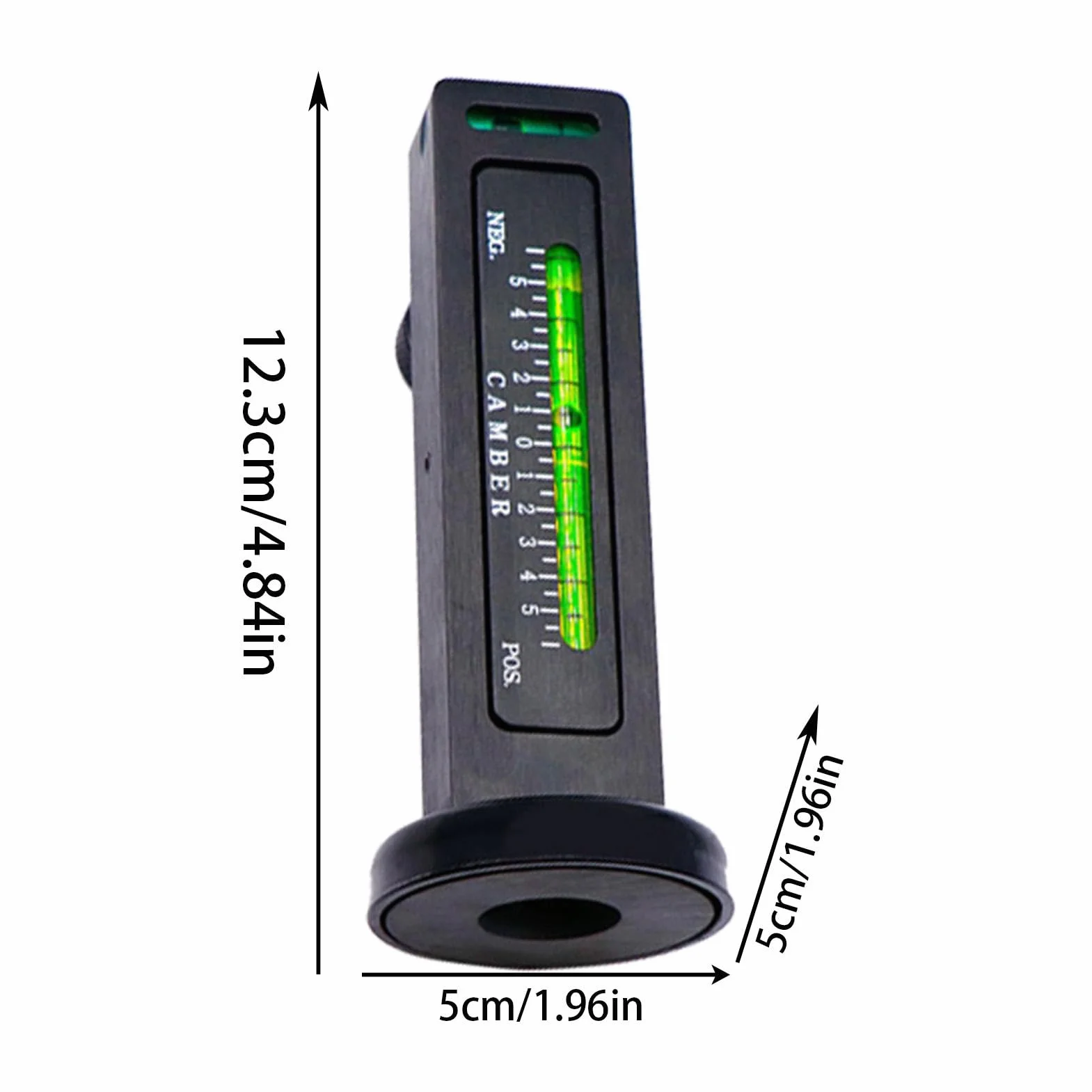 Calibro per riparazione ruote, strumento per camber magnetico per allineamento e regolazione angolo