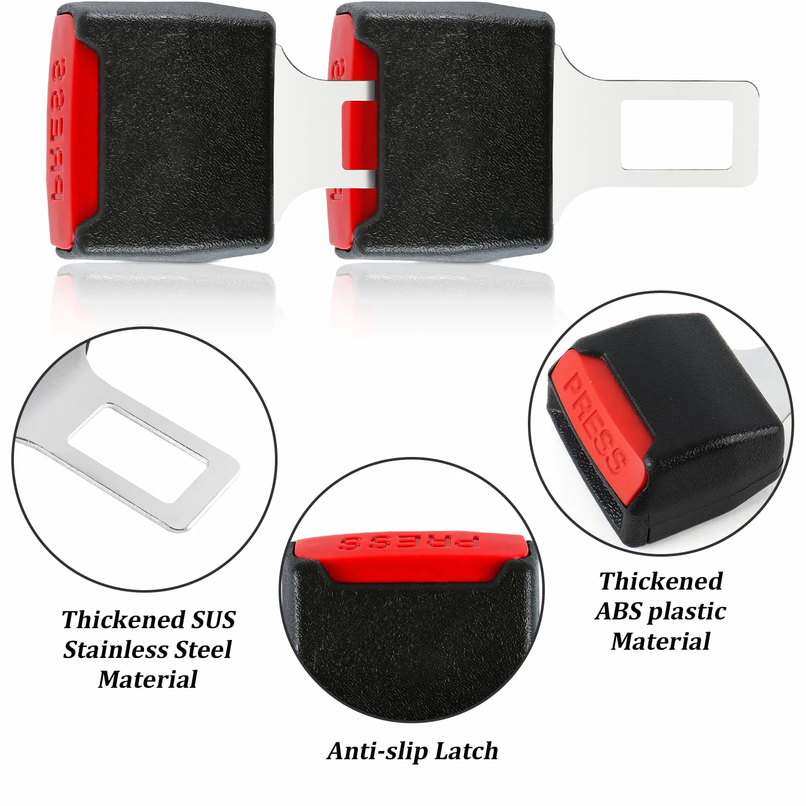 2 pezzi accessori per auto 3,43 IN/8,7 cm, accessori auto universali, ricambi auto adatti per la maggior parte dei veicoli