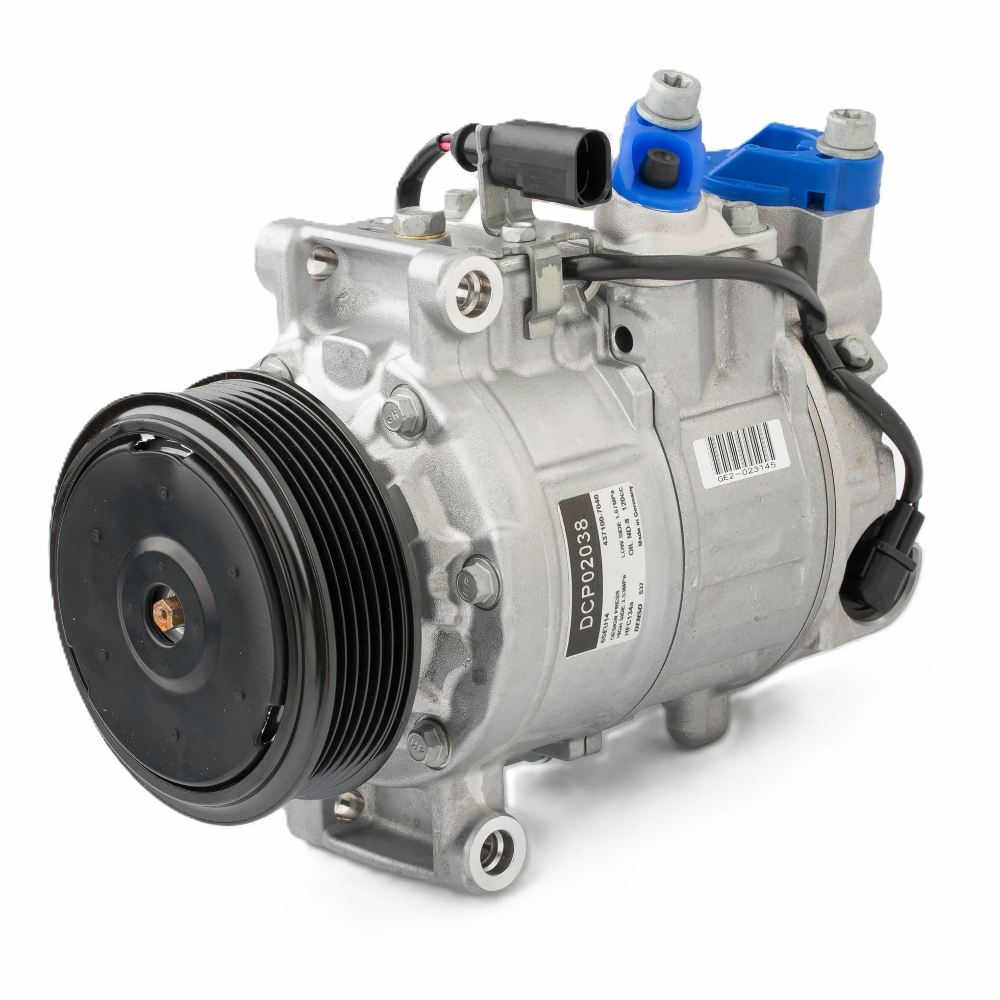 DENSO Compressore A/C DCP02038 per Clima Veicolo Ricambio Montaggio Diretto