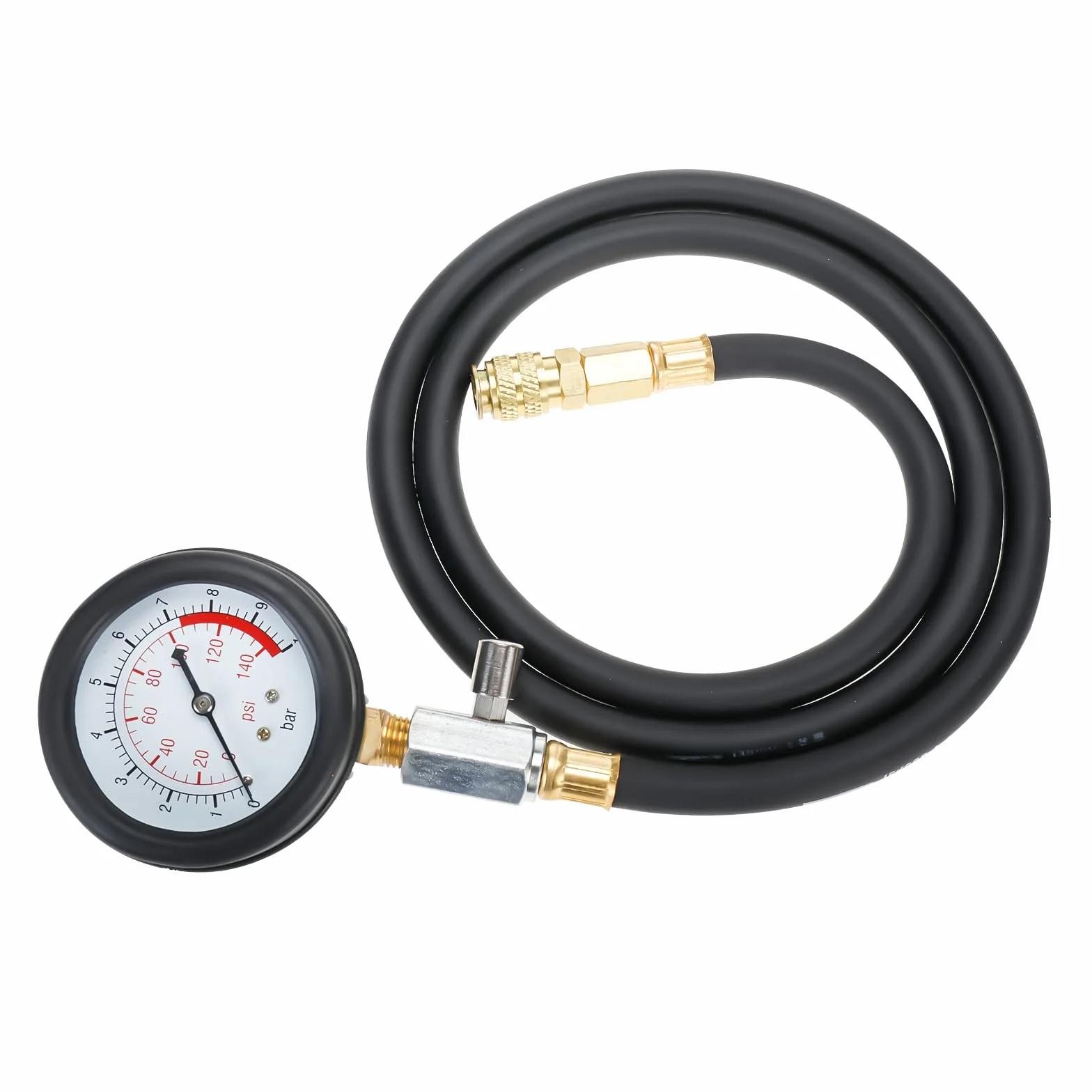 BOOMSTART Set di misuratori di pressione dell'olio motore, set di test diagnostici con 10 adattatori per moto, auto, camion, furgone