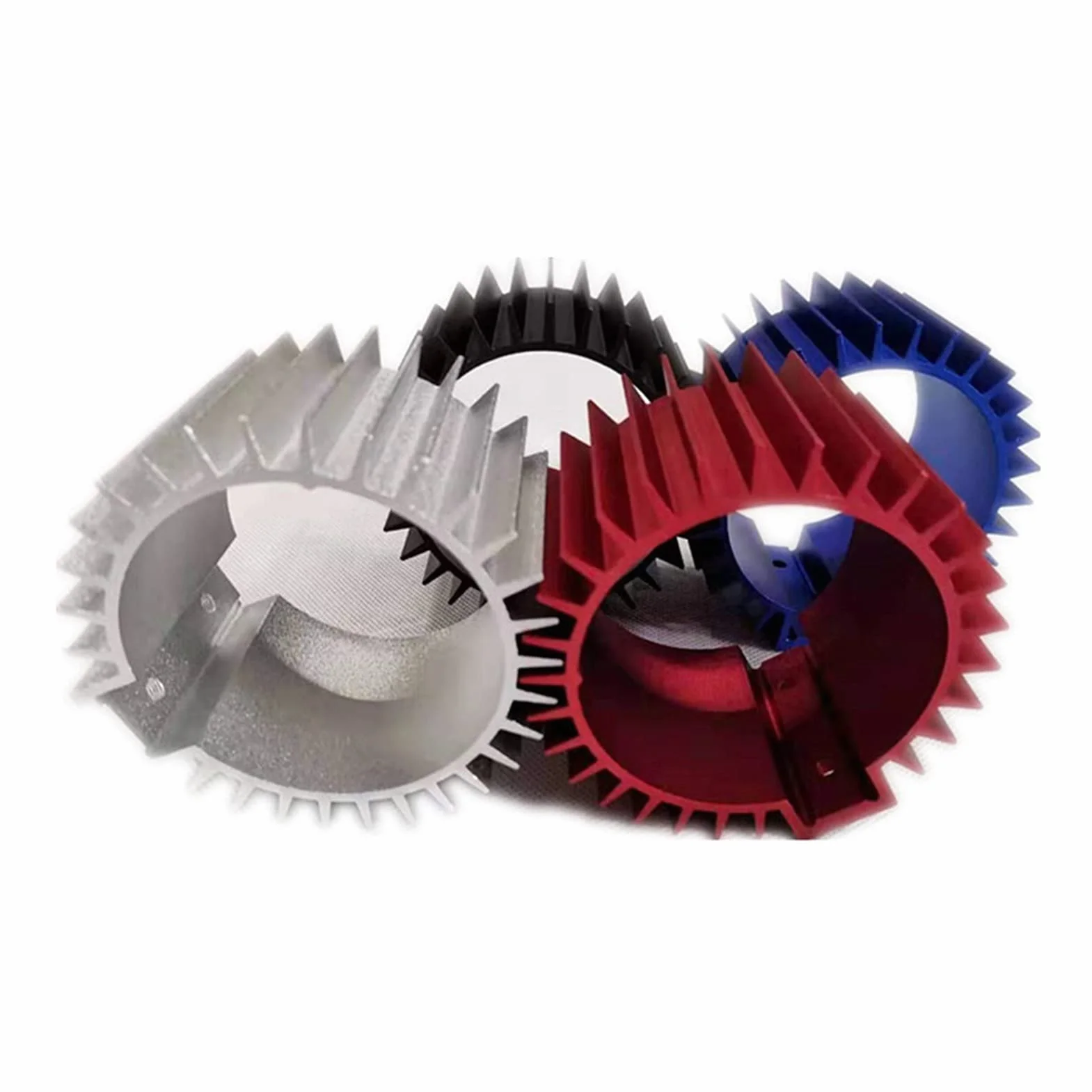 Auto filtro olio Copertura motore dissipatore raffreddamento Cap alluminio Billet Kit filtro olio ID 3" L 66mm radiatore SILVER
