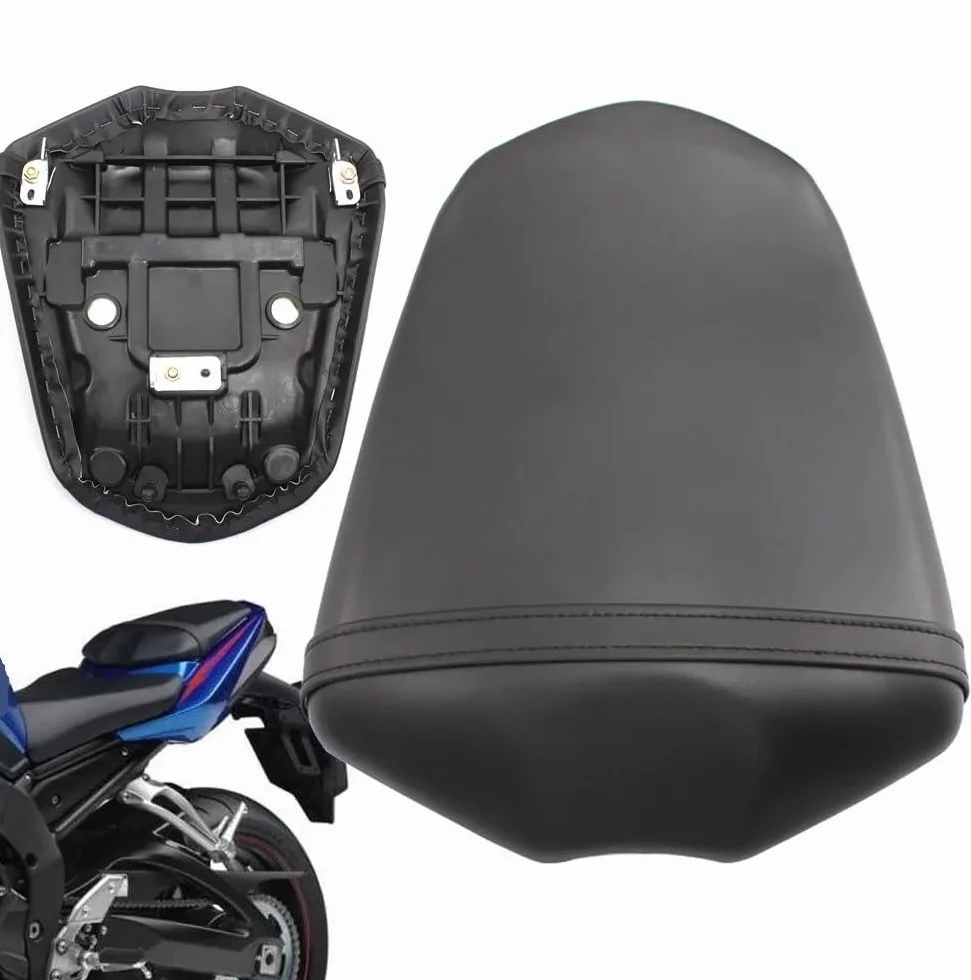 Sella Passeggero Posteriore Nera Per Yamaha FZ1 FZ-1 Per Fazer 2006-2016 Cuscino del sedile