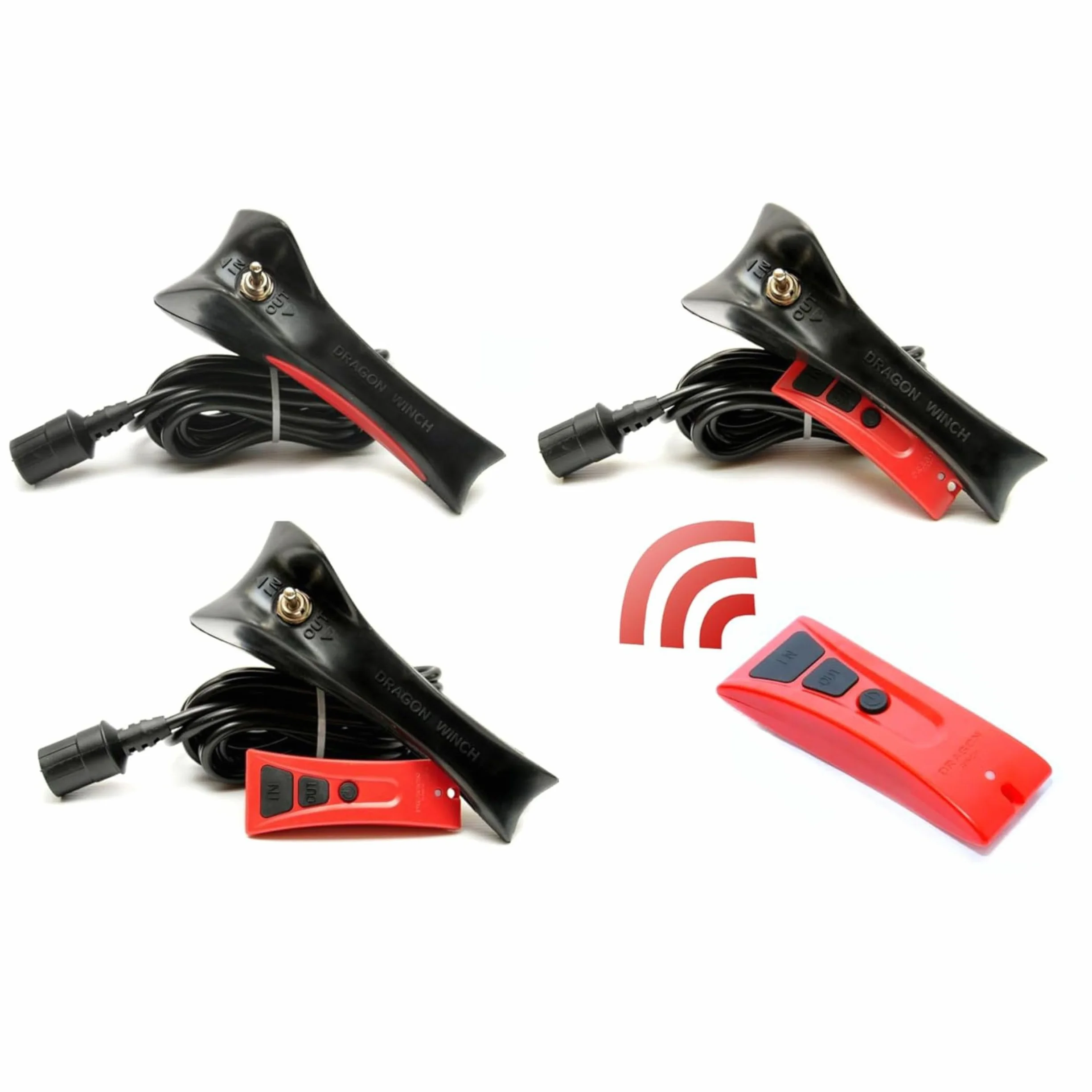 DRAGON WINCH Verricello Elettrico 12V 13000 lbs 5897 kg Cavo Acciaio 20m IP67 Impermeabile