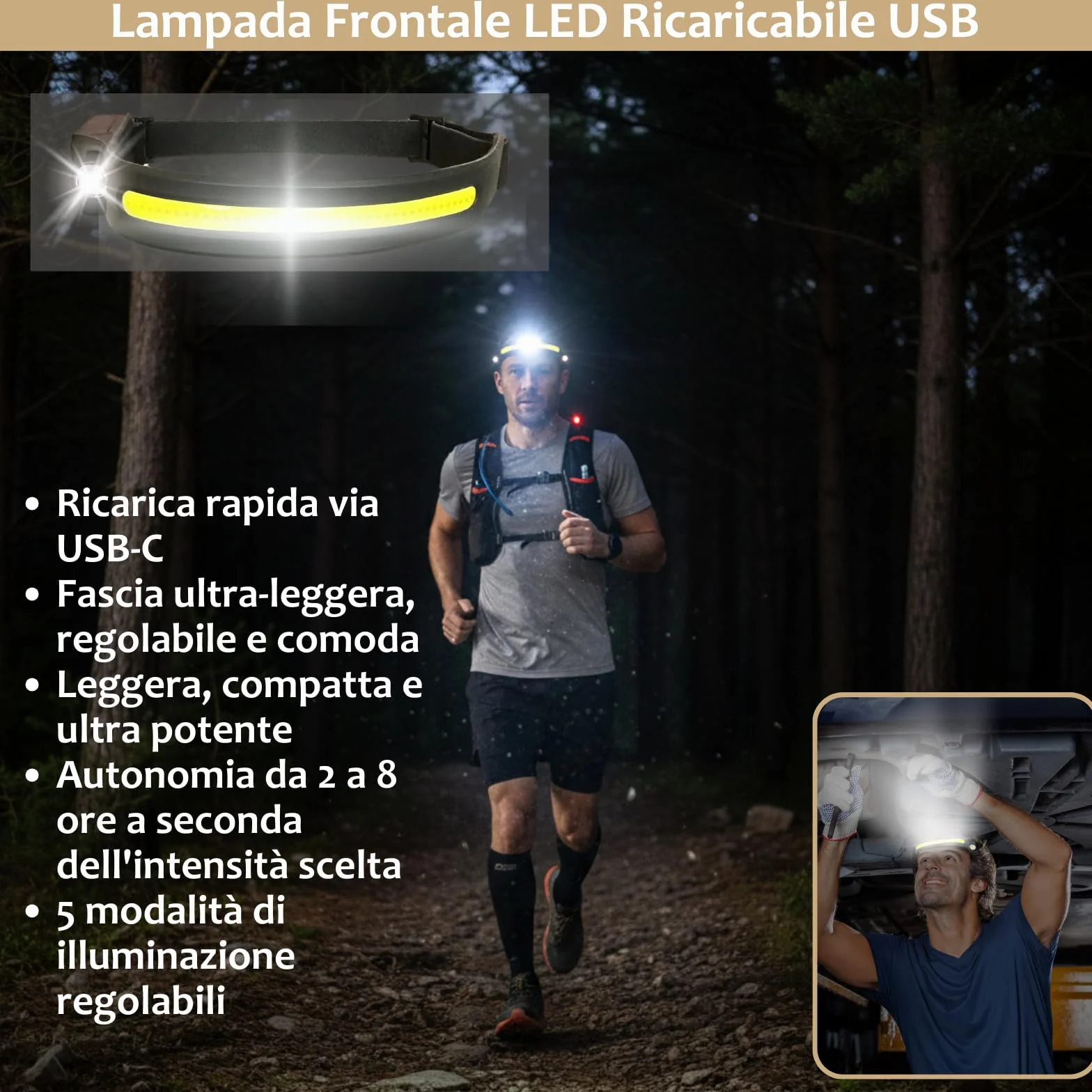 Kit Sopravvivenza & Primo Soccorso – Kit di Emergenza con 16 Strumenti Multifunzione e Più di 60 Articoli di Primo Soccorso – Ideale per Auto, Trekking, Campeggio & Scout – Robusto & Completo